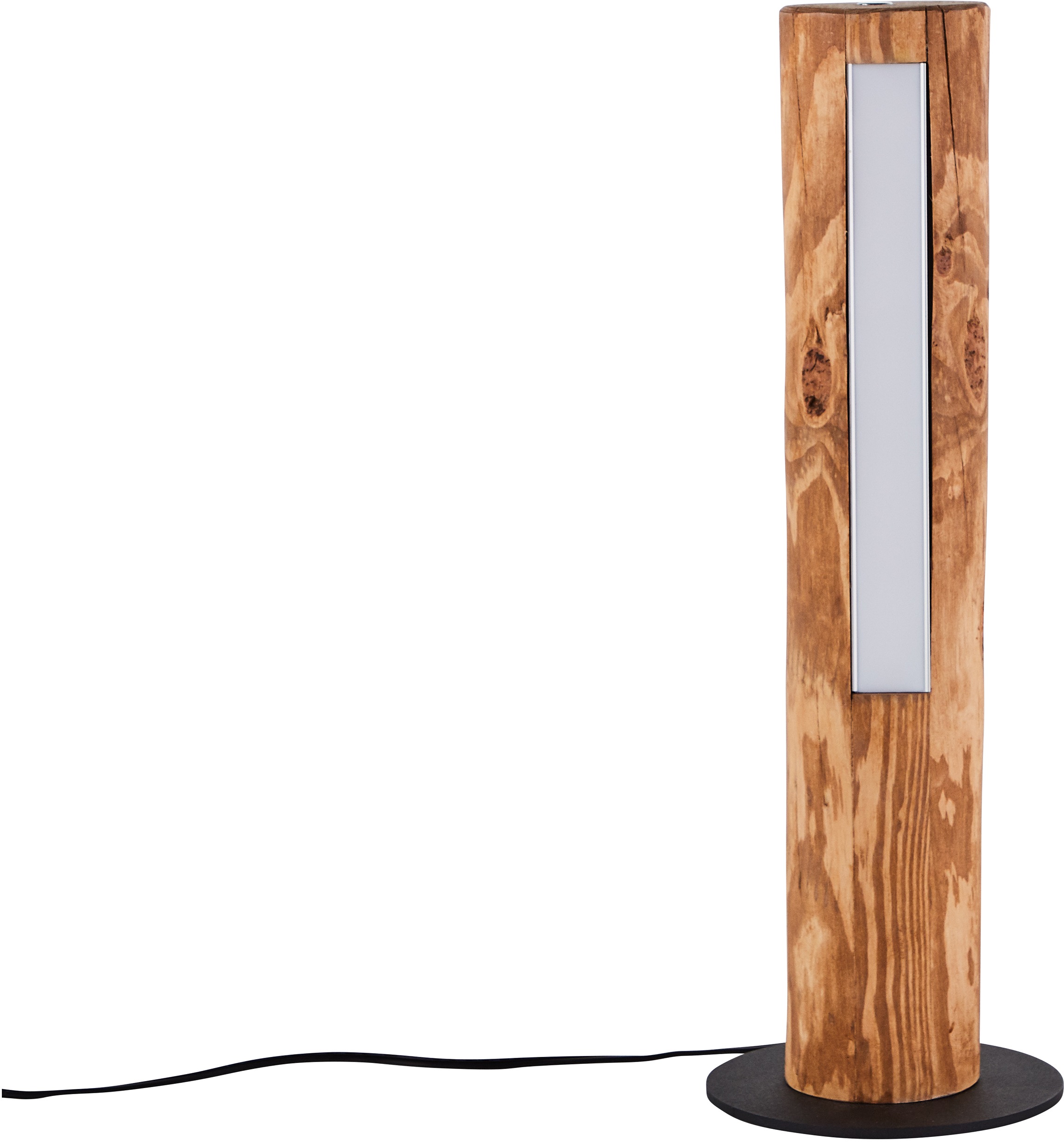 Brilliant LED Tischleuchte »Odun«, 1 flammig, Leuchtmittel LED-Modul | LED fest integriert, 46 cm Höhe, Touchdimmer, 800 lm, warmweiß, Holz/Metall, kiefer gebeizt