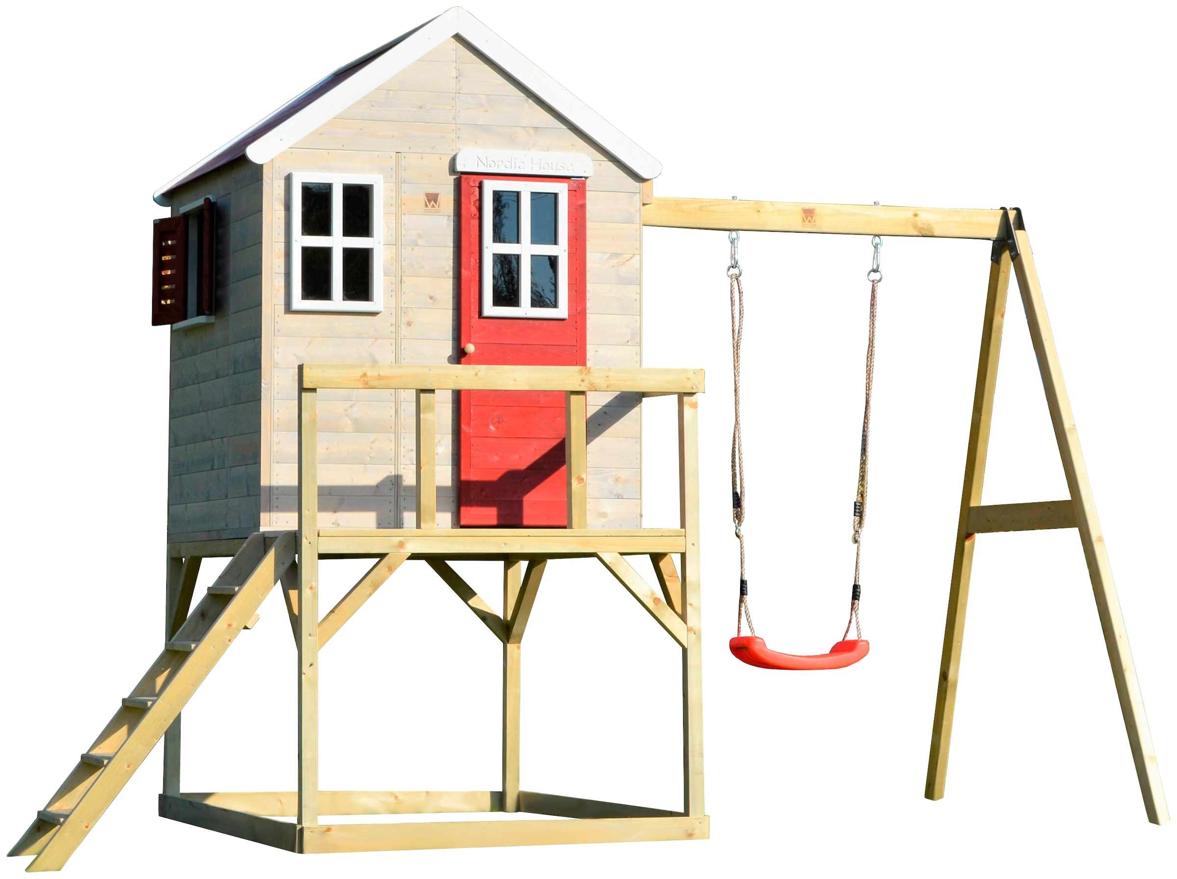 Wendi Toys Spielturm »Wendi Toys Zebra«, BxTxH: 350x192x242 cm