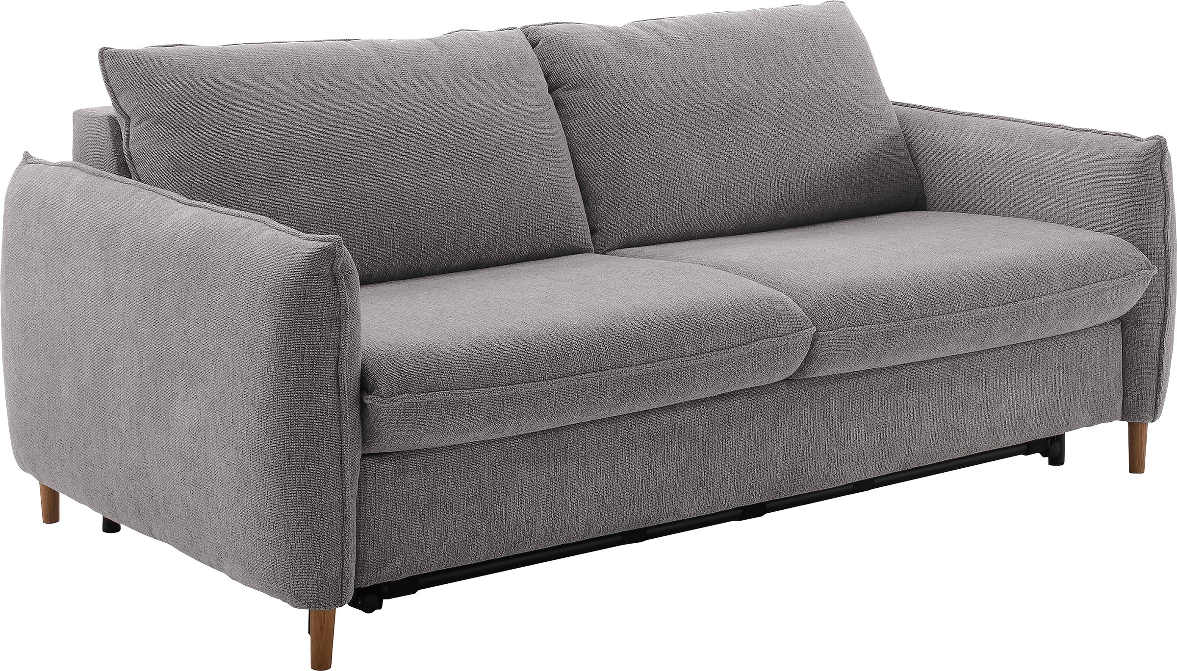 Places of Style Schlafsofa »Bacoli für Dauerschläfer geeignet durch hochwertigen Faltbeschlag«, in 3 Breiten und 3 Matratzenausführungen, belastbar 200 bis 270 kg