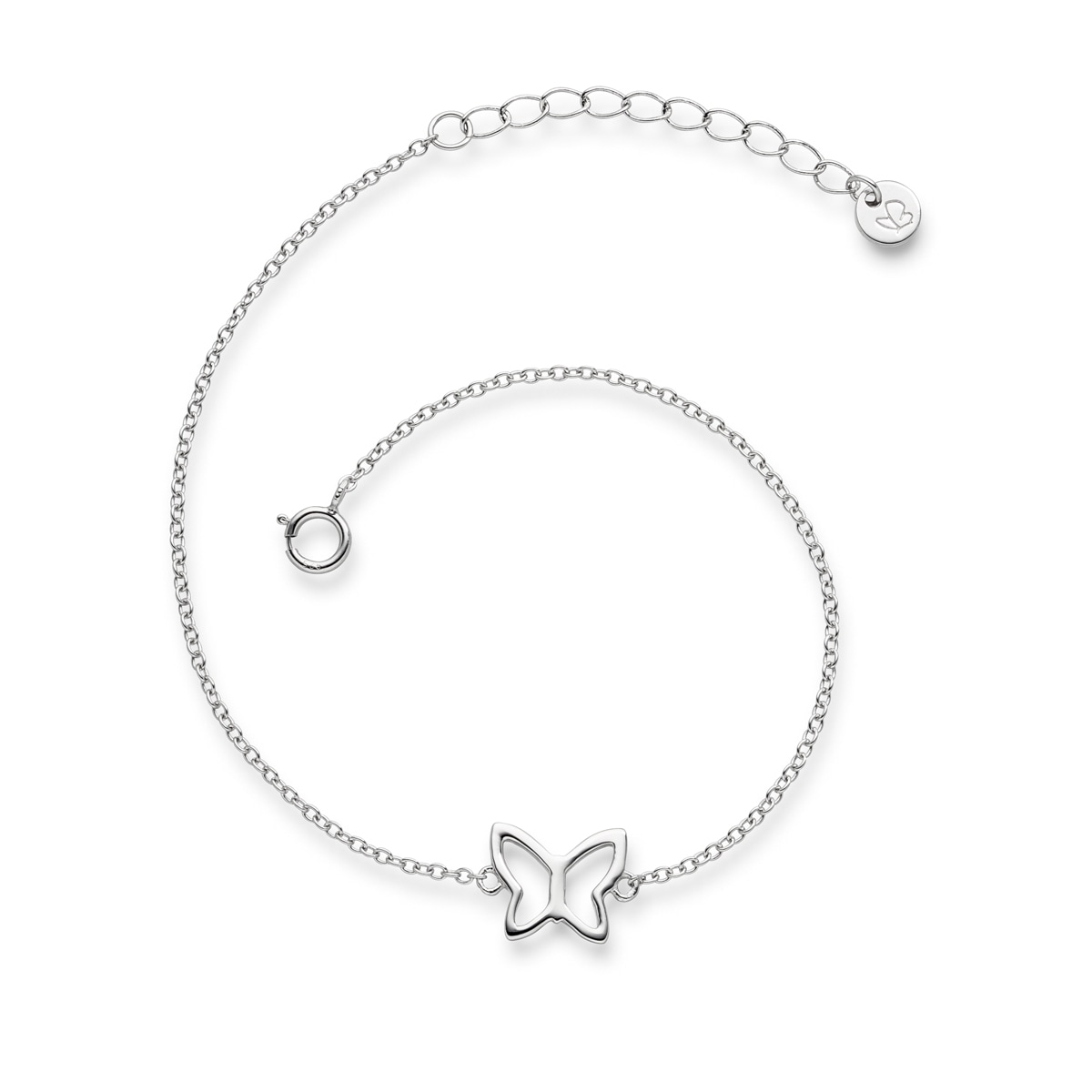 Damen Gliederarmband "X973", Silber 925 (Sterlingsilber), silber, GLANZSTÜCKE MÜNCHEN, Silber 925 (Sterlingsilber), Armbänder, aus Sterling Silber