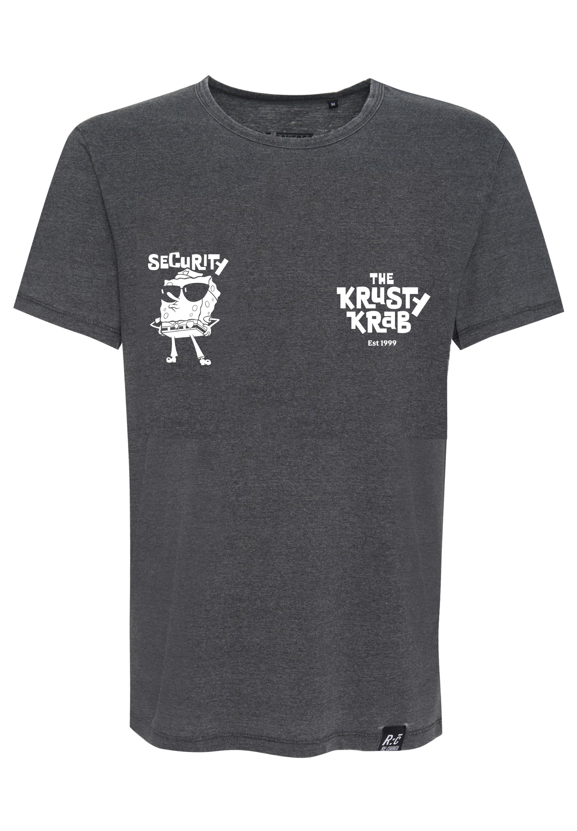 Recovered T-Shirt »SpongeBob Security Washed«, im zeitlosen Design