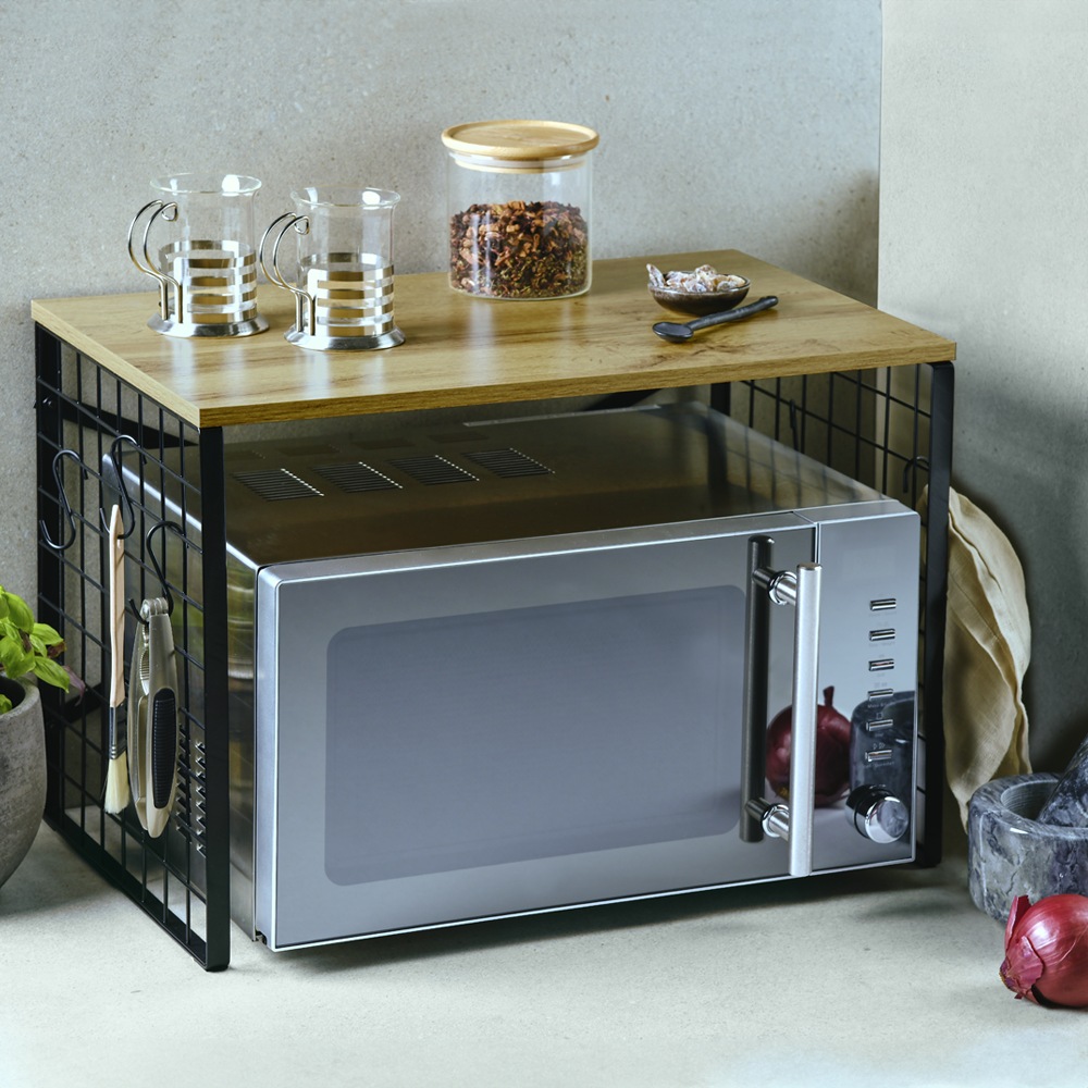 KESPER Küchenregal "Mikrowellen Regal - Maße ca.: 52 x 32,5 cm / Höhe: 36,5 günstig online kaufen