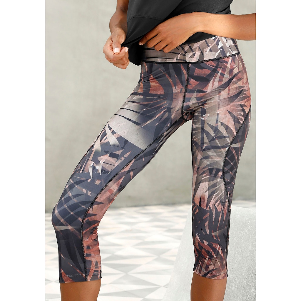 LASCANA ACTIVE Caprileggings »Tropical«