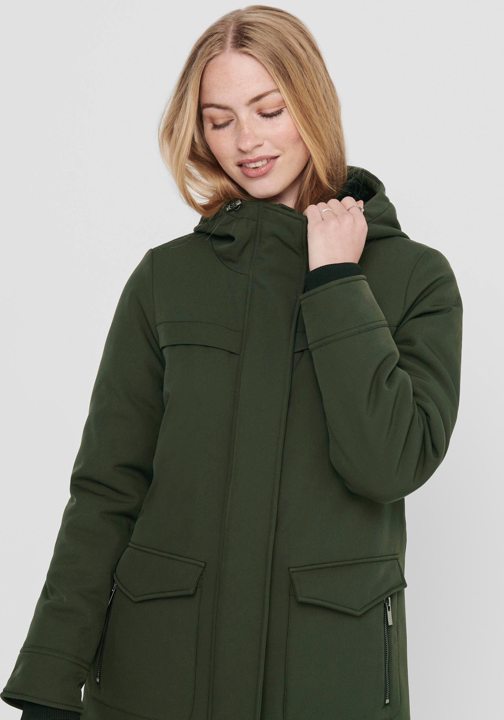 ONLY Kurzmantel "ONLMAASTRICHT PARKA JACKET" günstig online kaufen