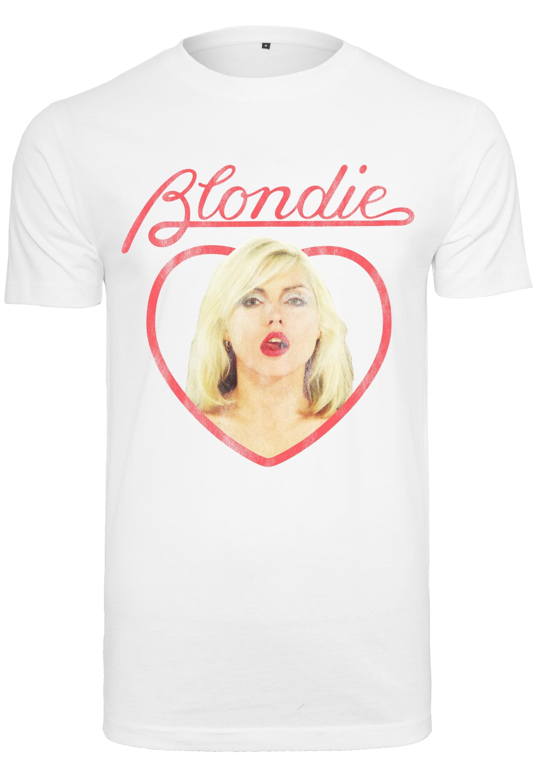Merchcode T-Shirt "Merchcode Blondie Heart of Glass Tee" 1 Stk. tlg. günstig online kaufen
