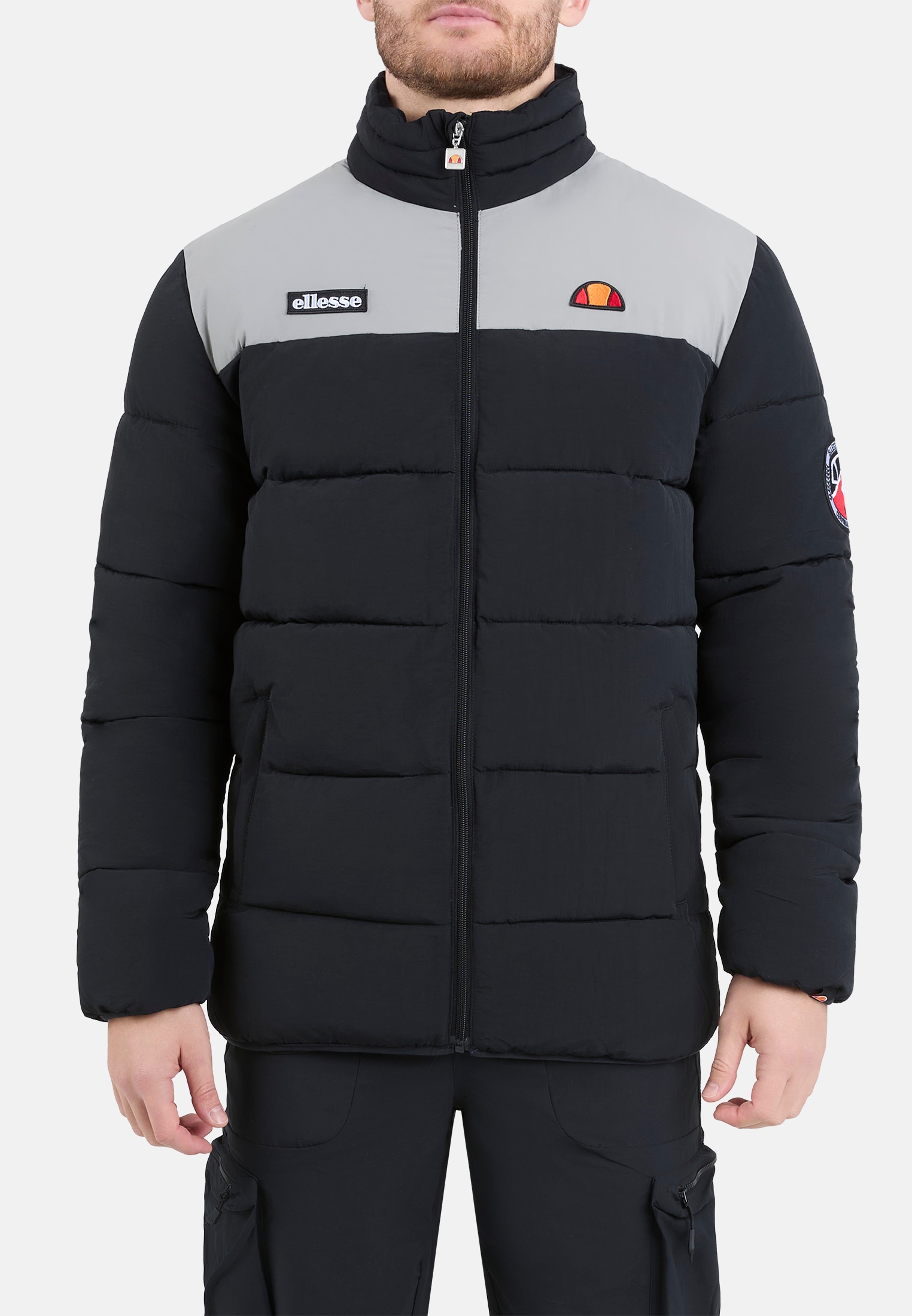 Ellesse Outdoorjacke "NEBULA PADDED JACKET" mit Stehkragen, wärmende Wattierung