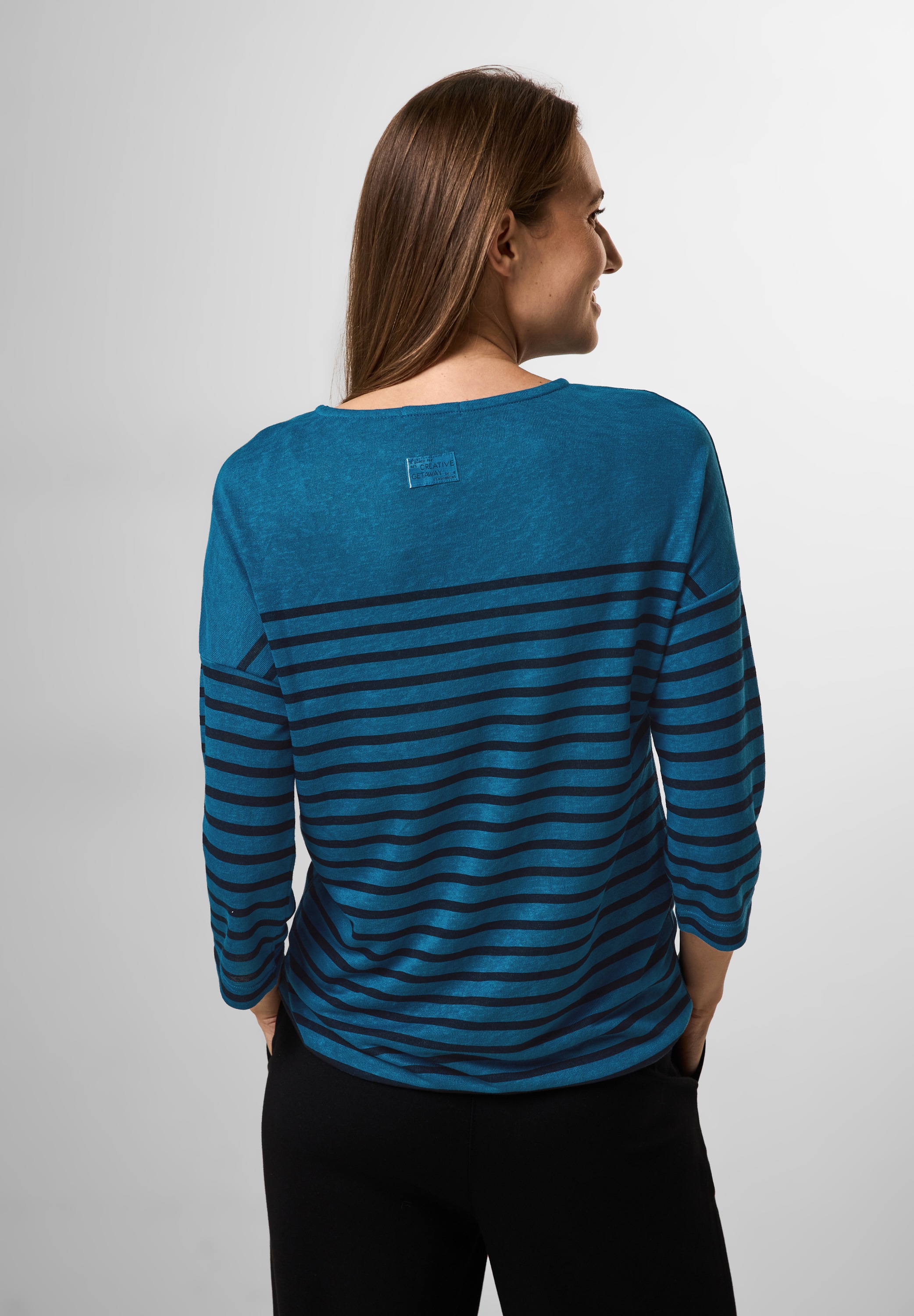 Cecil T-Shirt, im Streifendesign