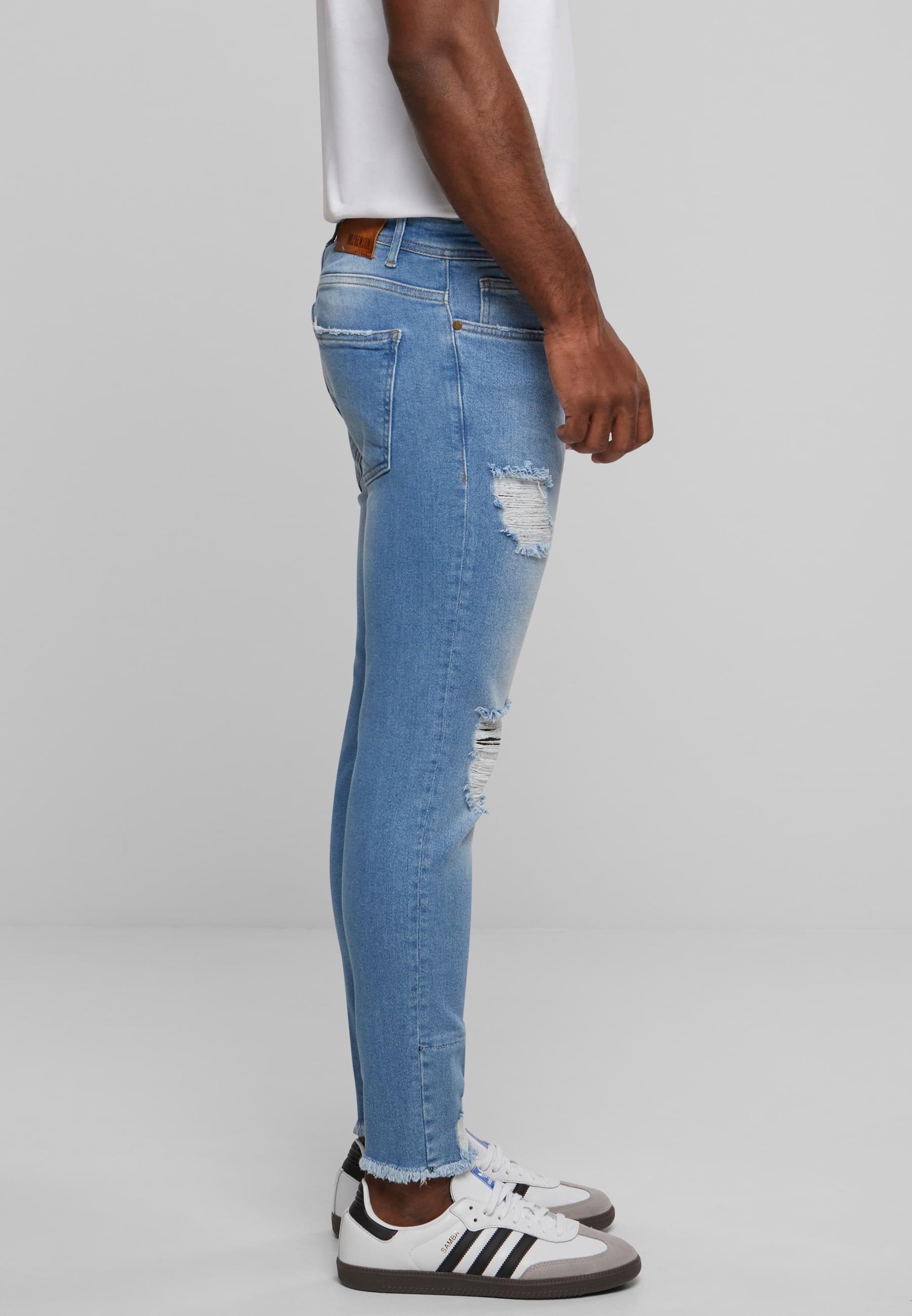 2Y Studios Bequeme Jeans »2Y Studios Herren 2Y Destroyed Cropped Skinny Denim«