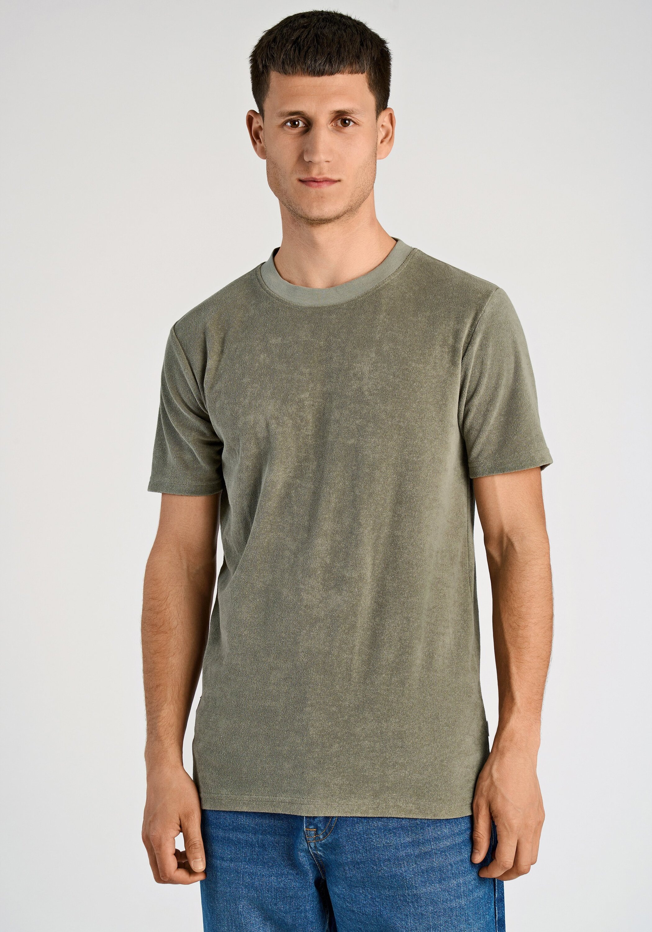 Lindbergh Relaxed Fit T-Shirt Lt Army L