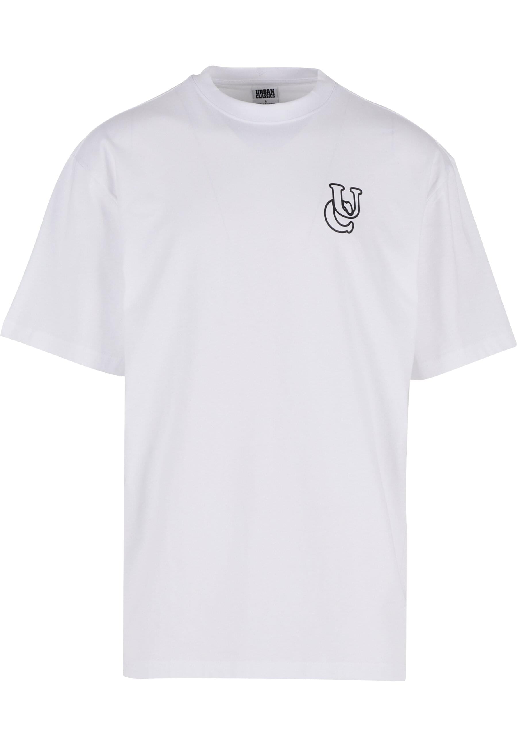 URBAN CLASSICS T-Shirt "Urban Classics UC Shiny Logo Tall Tee" 1 Stk. tlg. günstig online kaufen