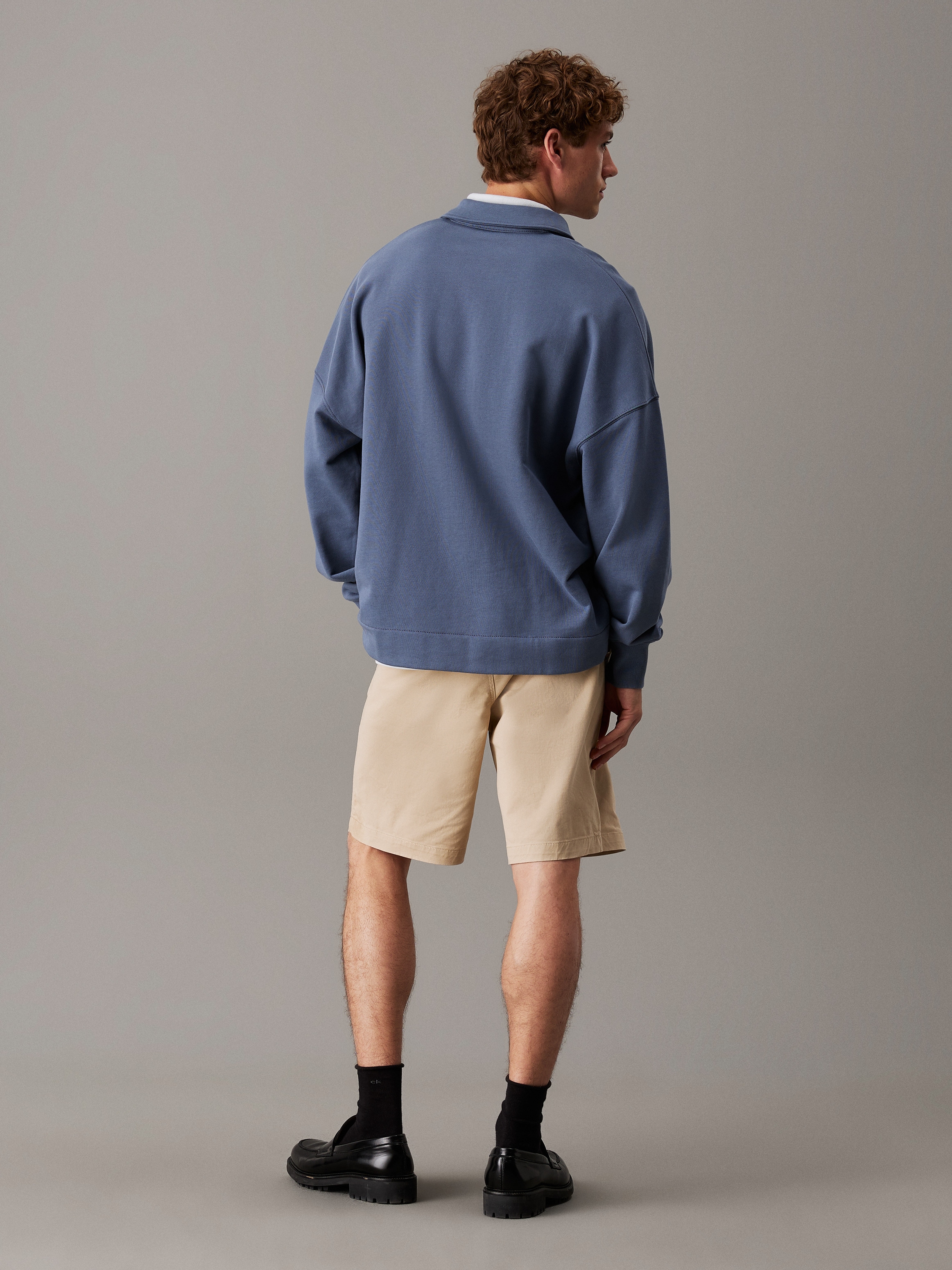 Calvin Klein Jeans Chinoshorts »COTTON CHINO SHORT 9 IN«, in Unifarbe