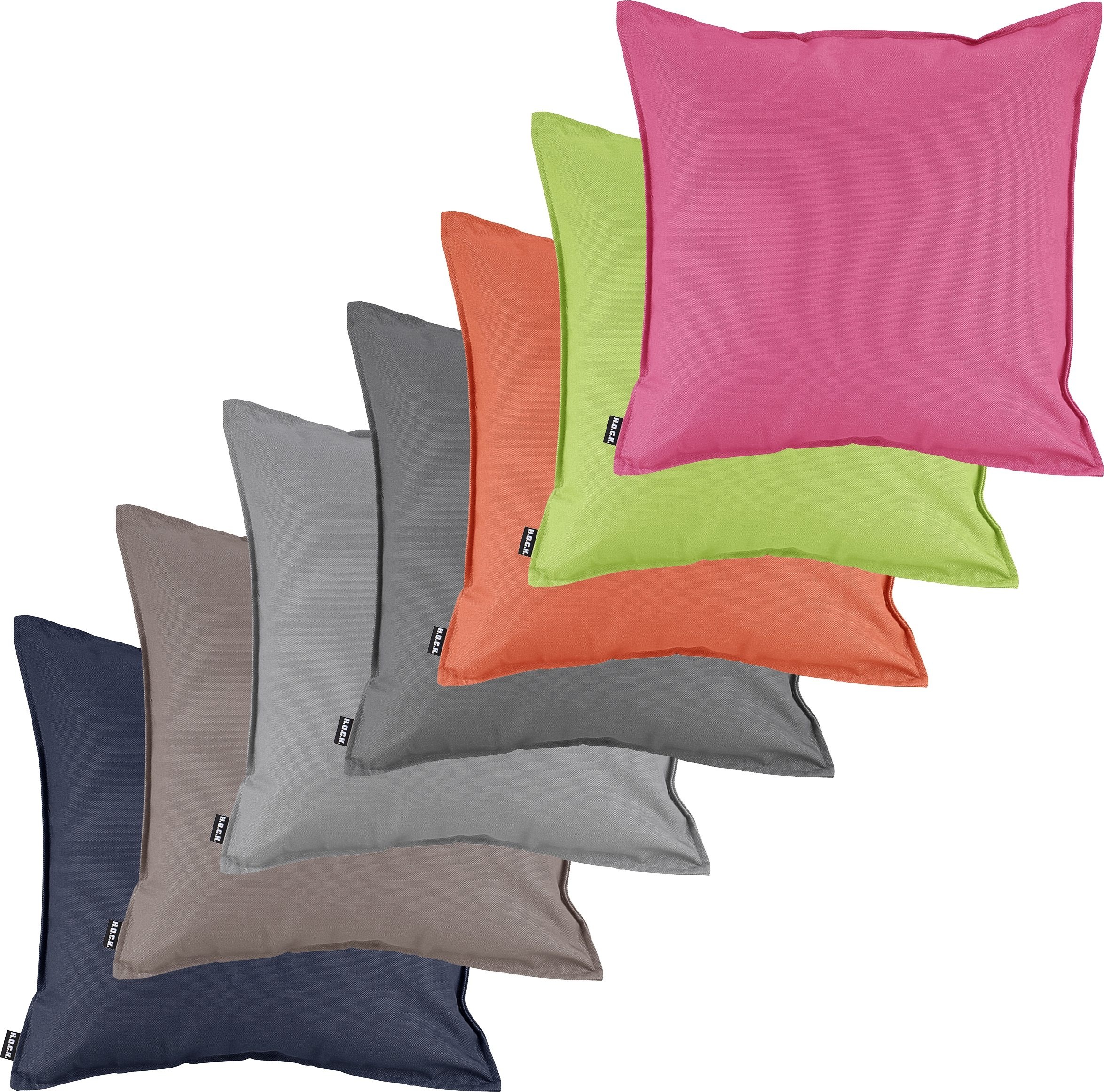 H.O.C.K. Dekokissen "Caribe Outdoor" wasserabweisend, Kissenhülle mit Füllu günstig online kaufen