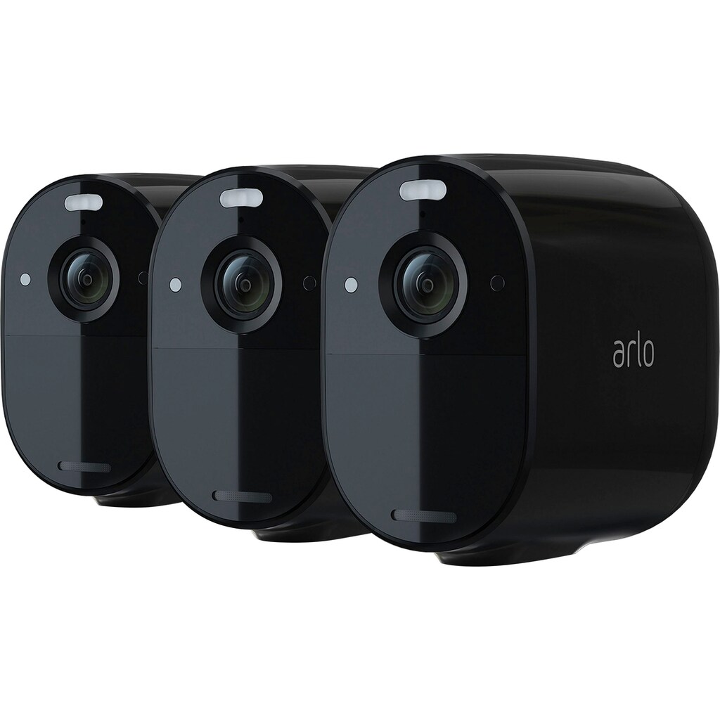 ARLO Überwachungskamera »Essential Spotlight Camera 3-Pack«, Außenbereich