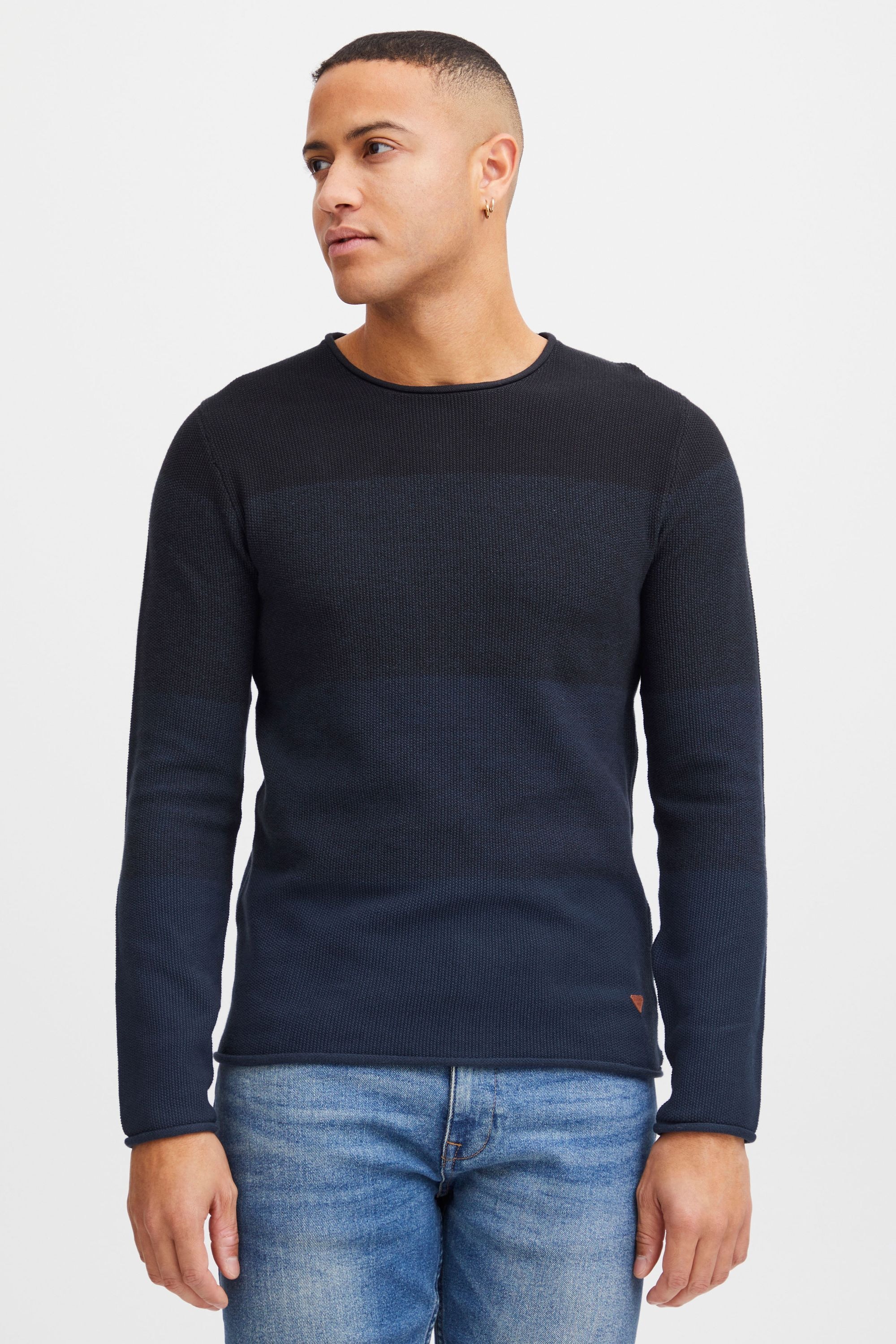 Blend Rundhalspullover "BHBenno", Strickpullover mit Farbverlauf günstig online kaufen