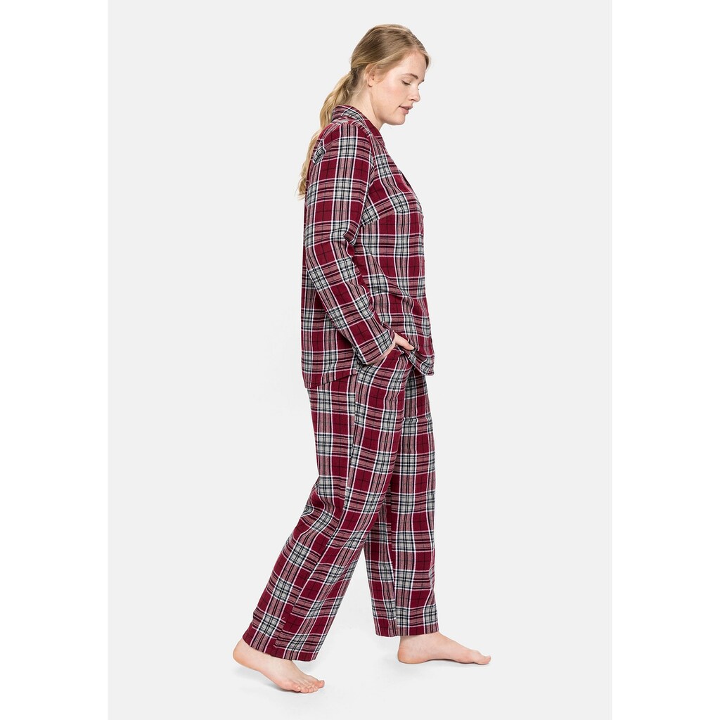 Sheego Pyjama »Schlafanzugset«, (Set)