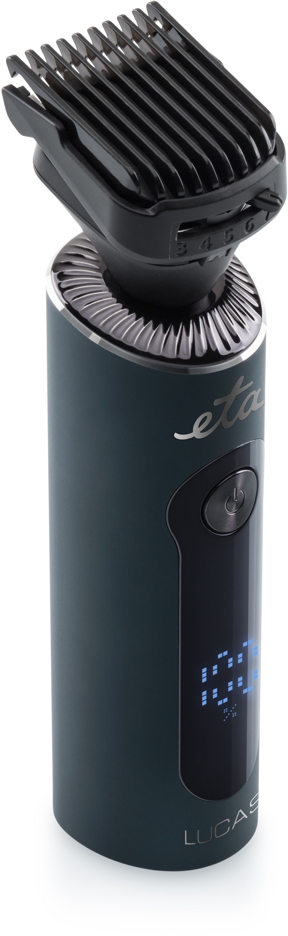 eta Multifunktionstrimmer »ETA Herrenrasierer Lucas 3-in-1 mit USB-C & Präzisionstrimmer«, 4 Aufsätze, 3-Kopf-Rasiersystem mit LED-Display & vielseitigem Zubeh