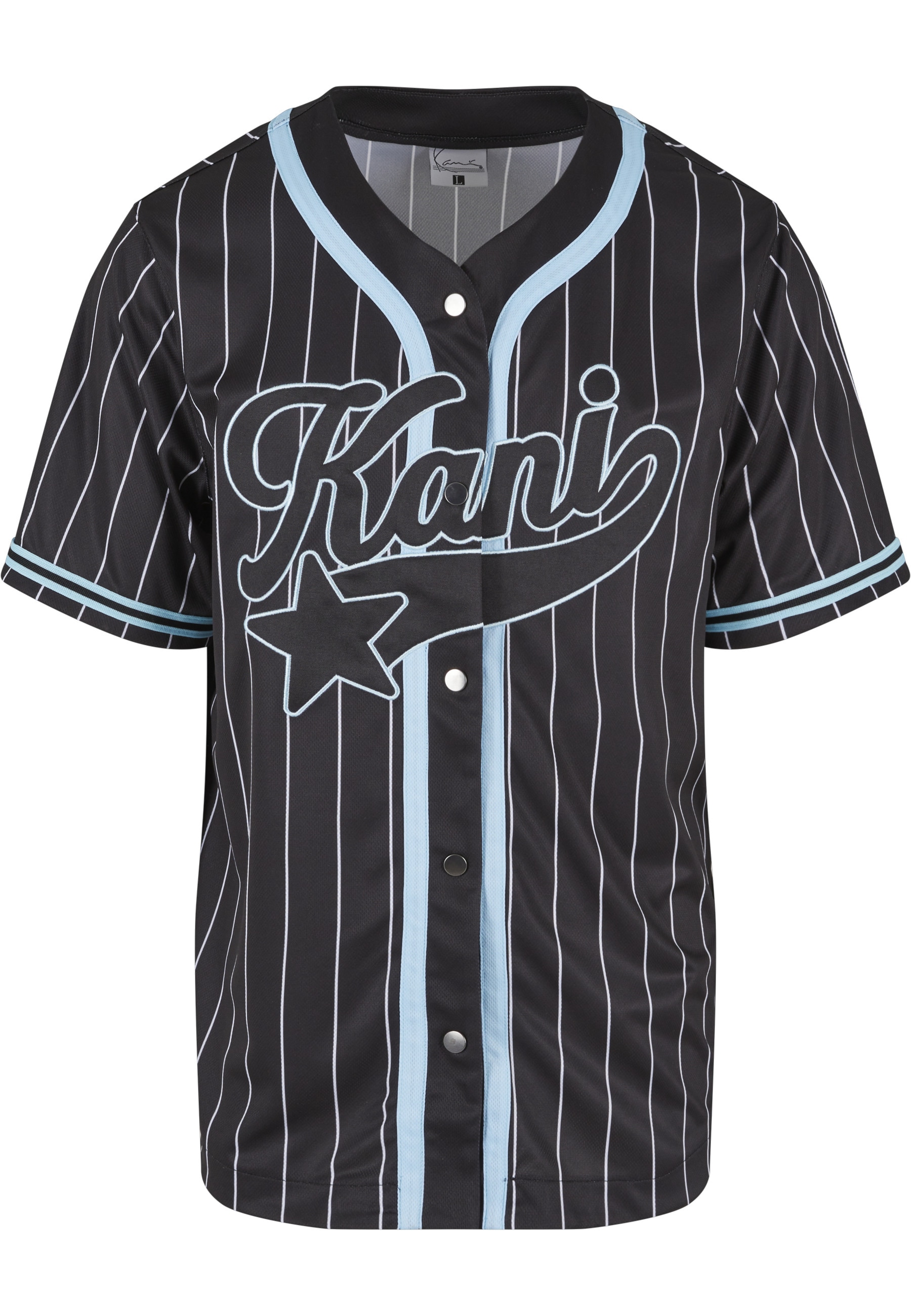 Karl Kani T-Shirt "Karl Kani Karl Kani Kani Star Logo Pinstripe Baseball Sh günstig online kaufen