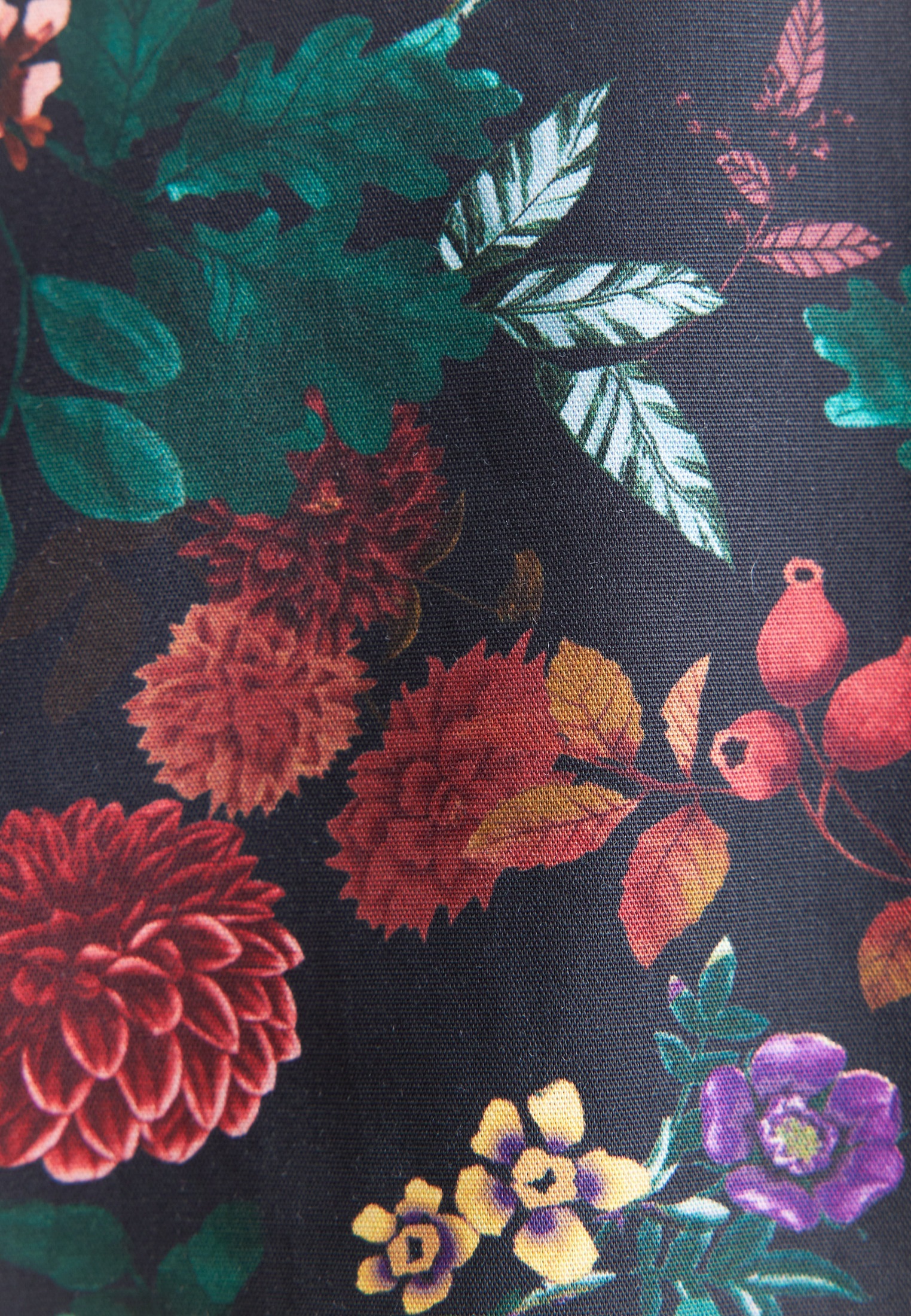 seidensticker Businesshemd "Schwarze Rose" Slim 1/1 Kentkragen Geblümt günstig online kaufen