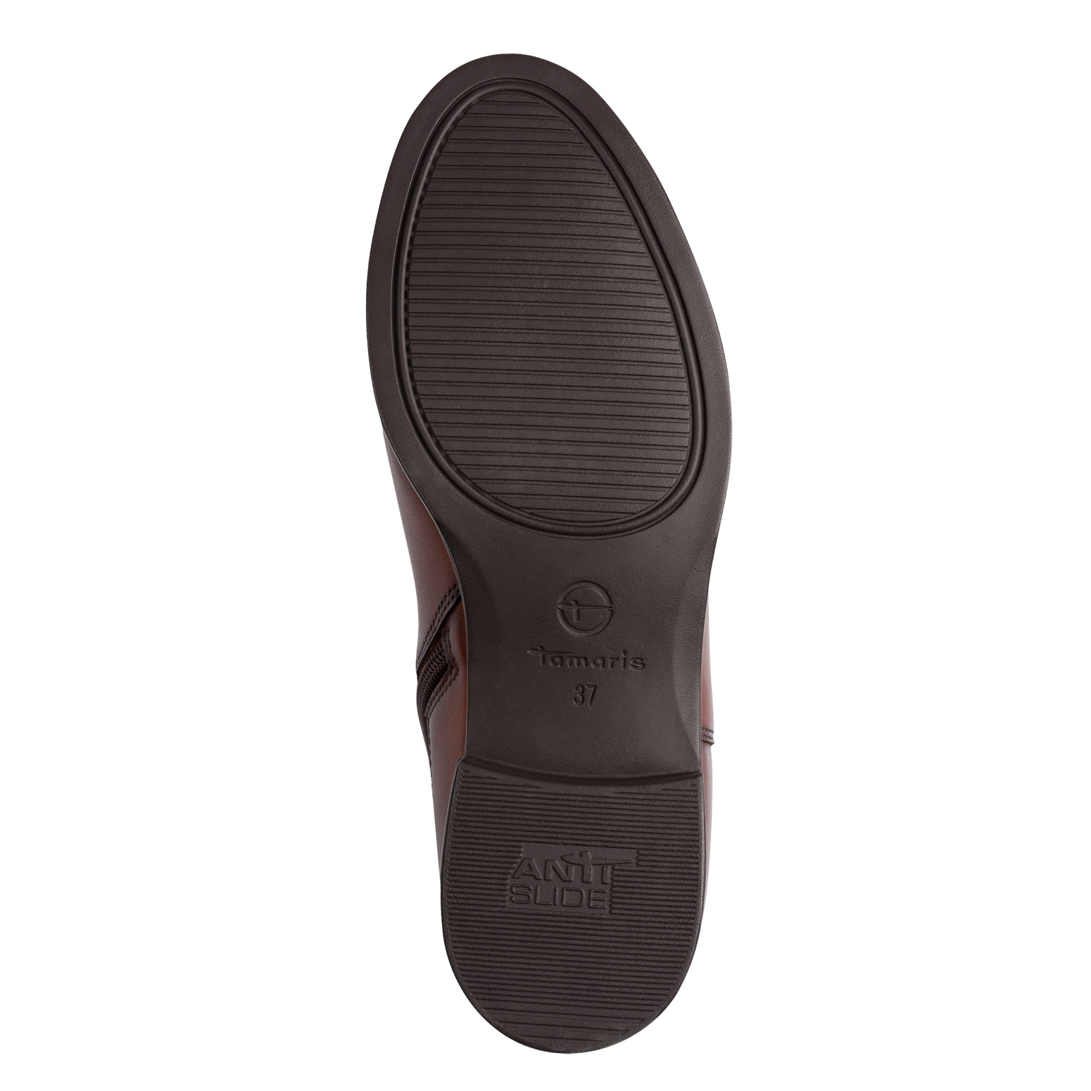 Tamaris Chelseaboots, Blockabsatz, Basic, Stiefelette mit Antik Finish