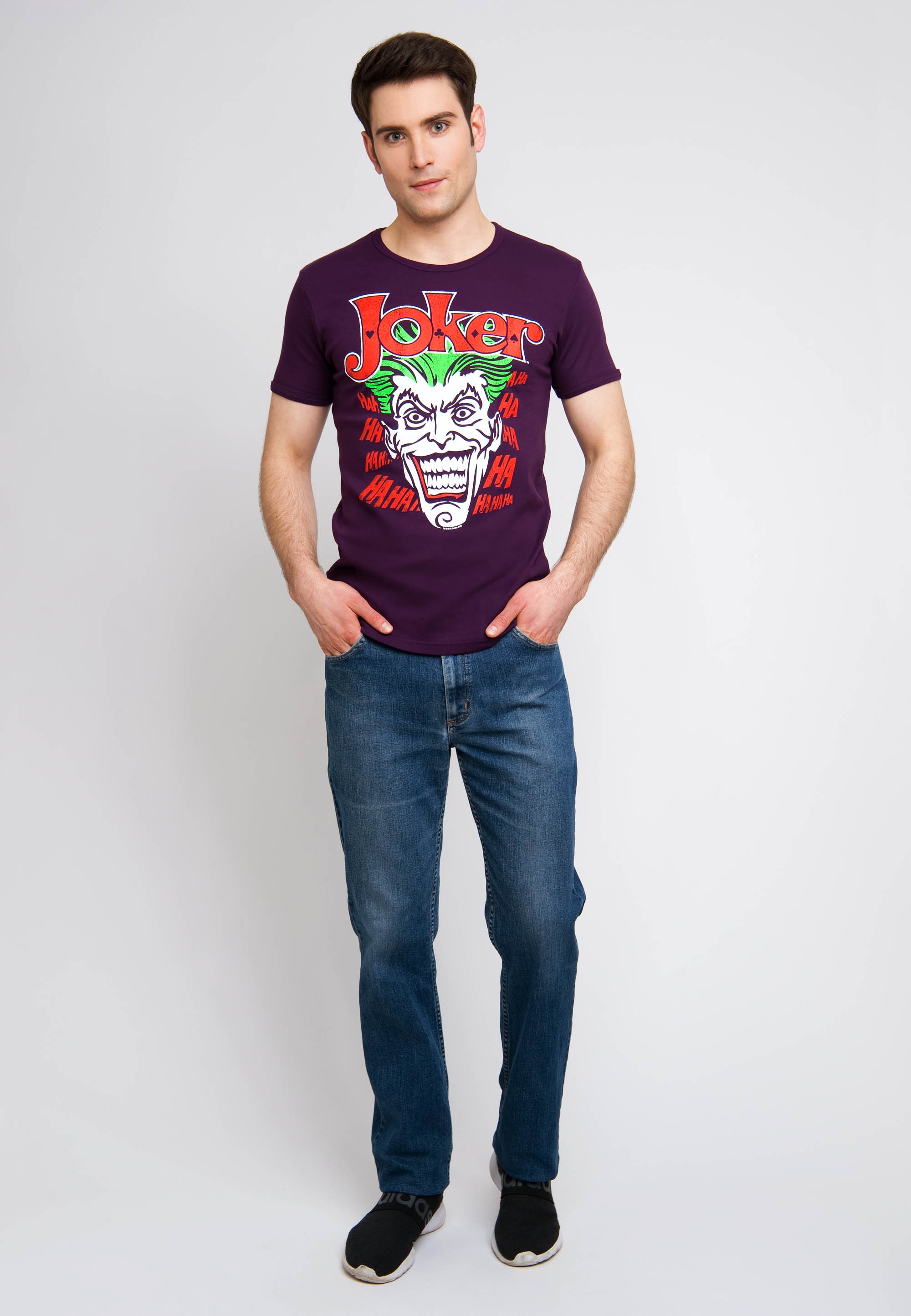 ▷ LOGOSHIRT Comics«, »DC kaufen mit T-Shirt BAUR | Originaldesign lizenziertem