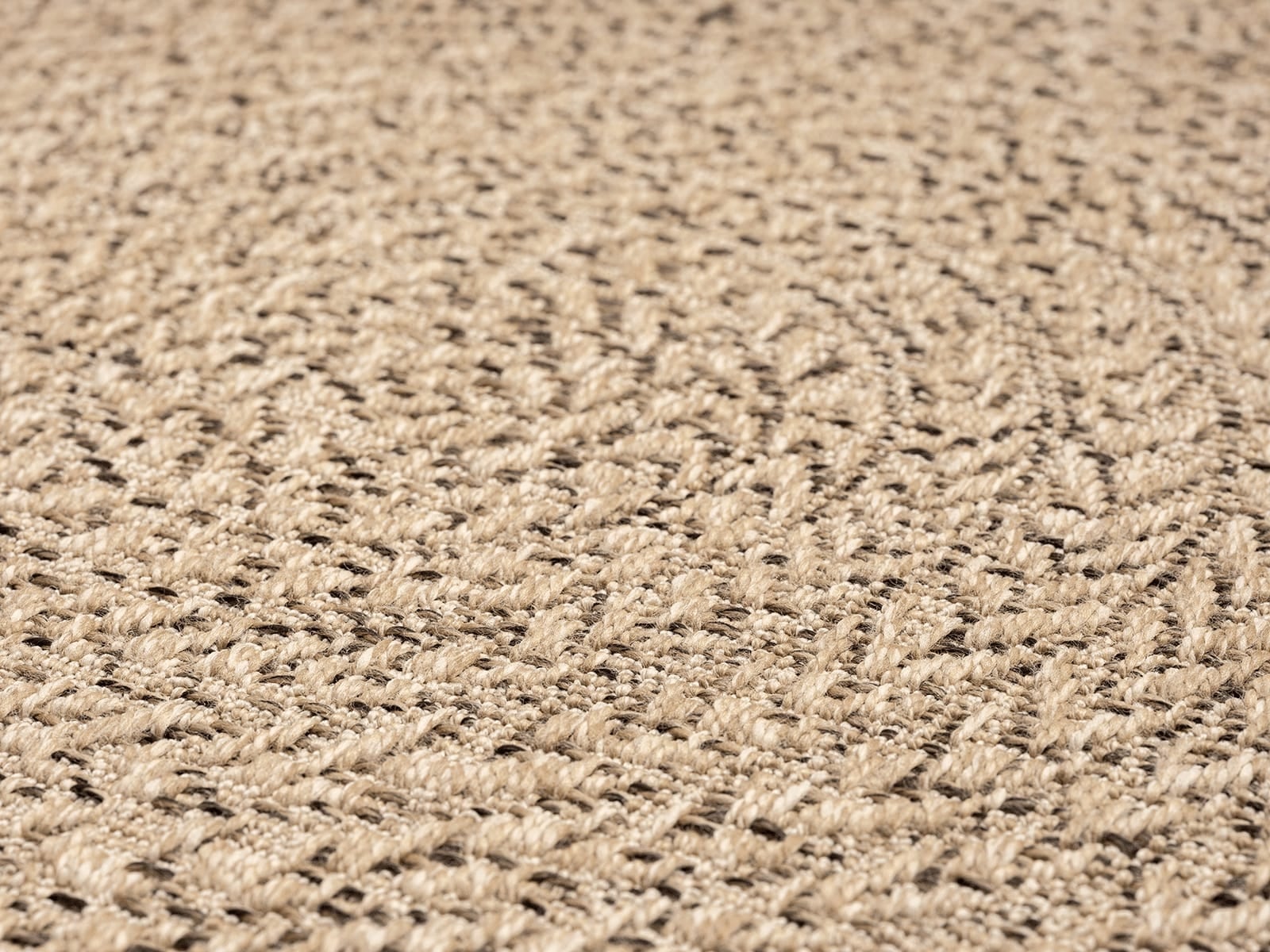 the carpet Teppich »Kansas«, rund, 1 mm Höhe, moderner robuster In und Outdoor Teppich Jute Look