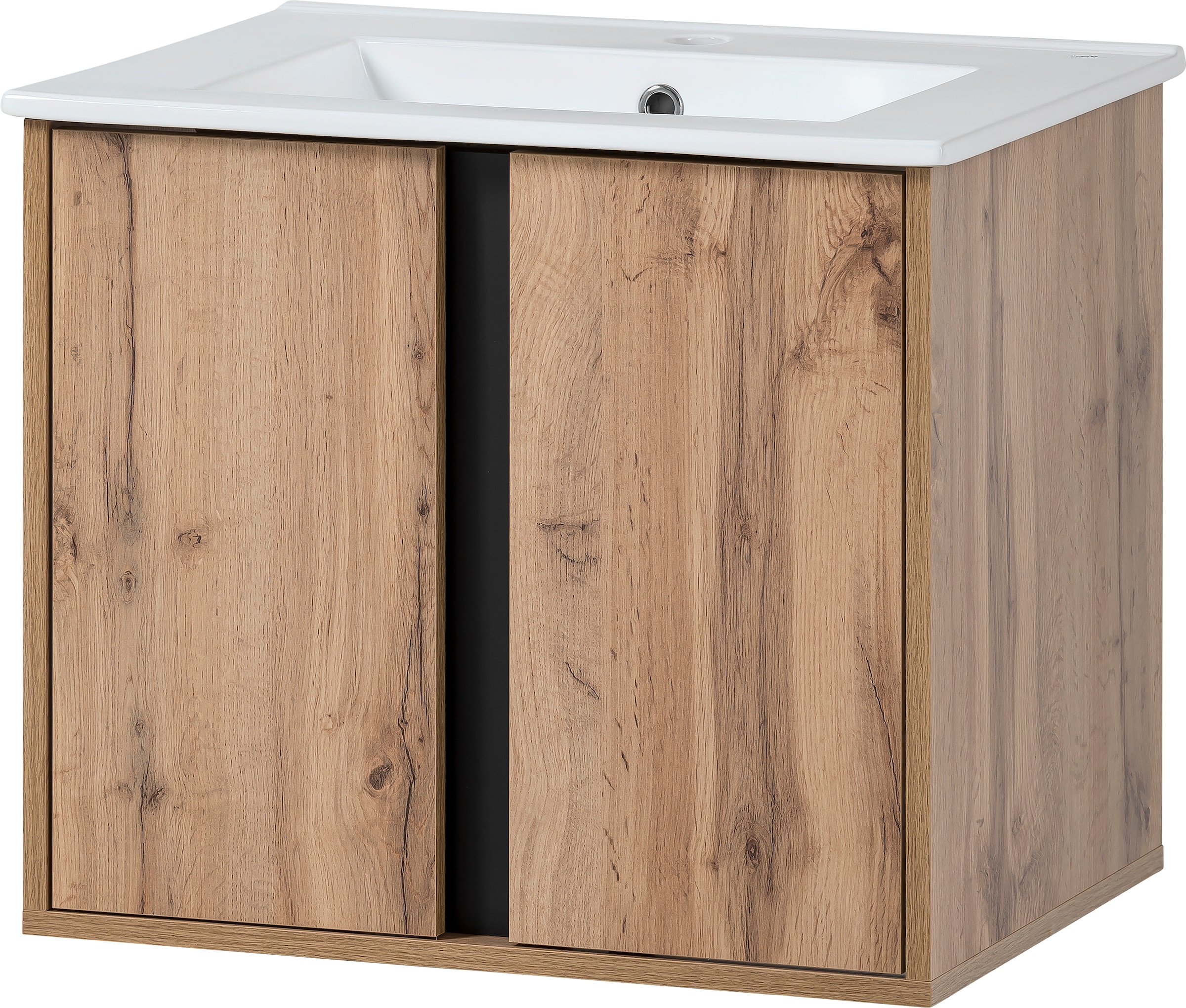 INOSIGN Waschtisch »Dex«, Badschrank, Badmöbel inkl. Waschbecken, 60 cm Breite