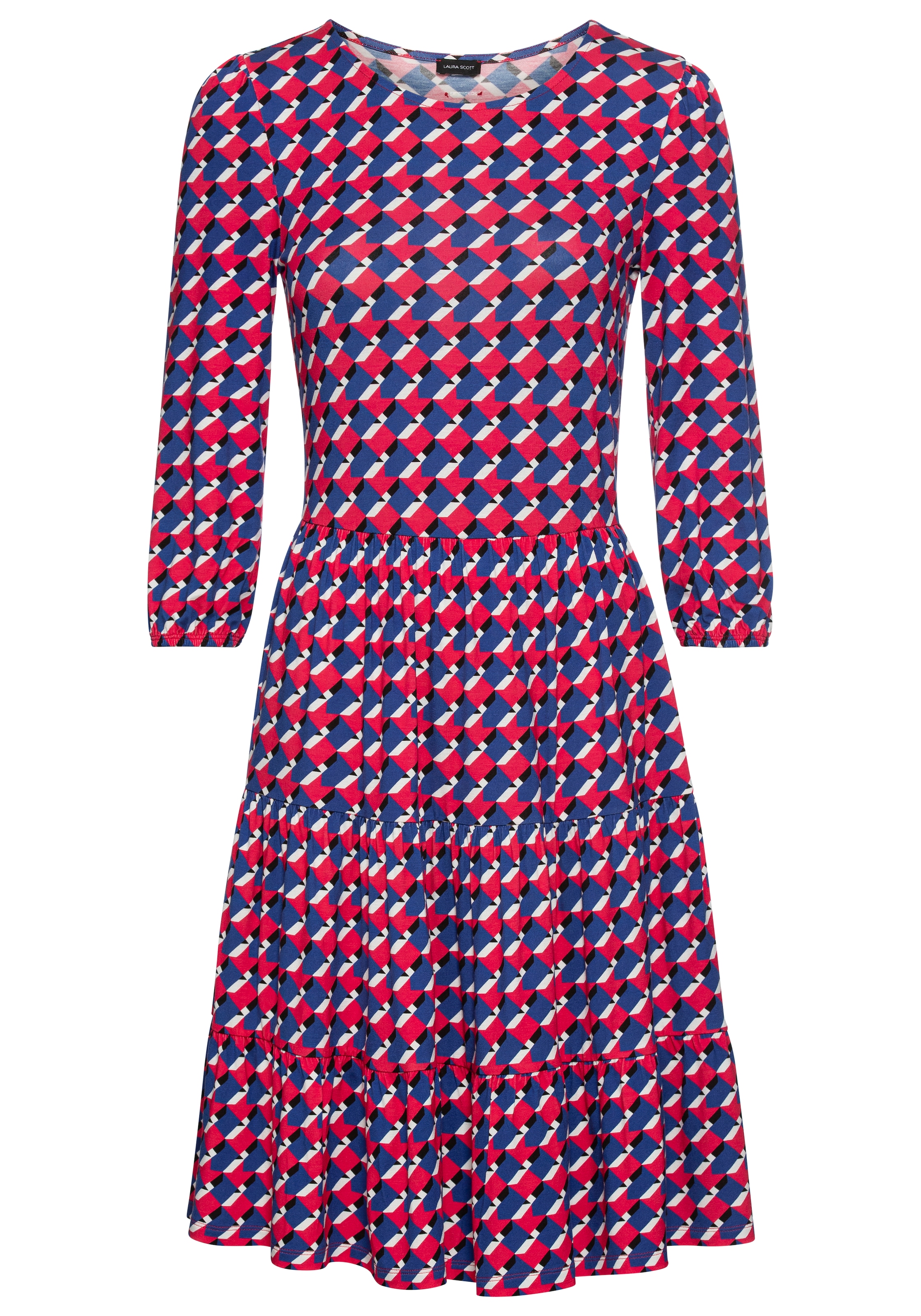 Laura Scott Jerseykleid, mit stylischem Allover-Print