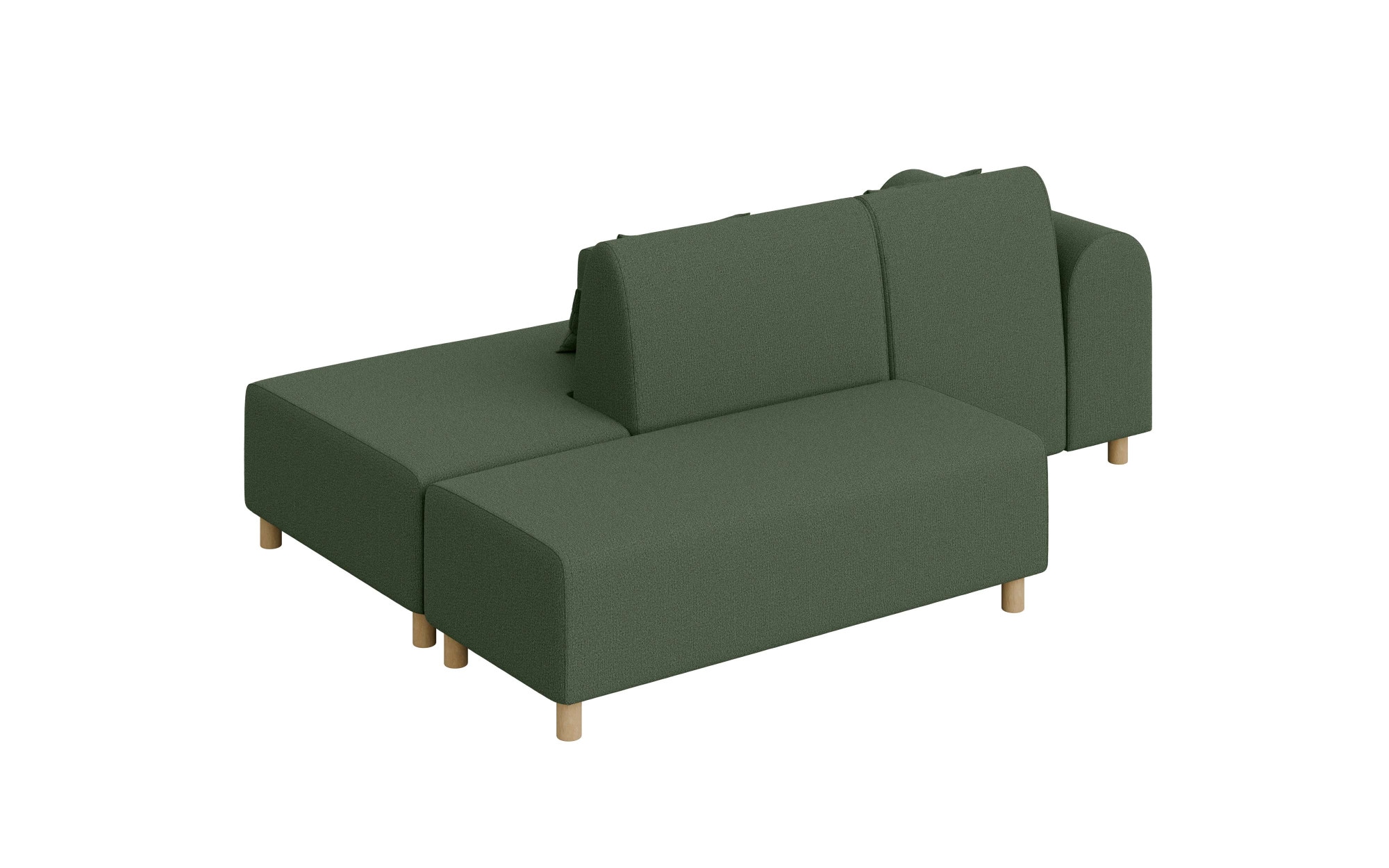 INOSIGN Ecksofa »Suyala«, L-Form mit Hocker