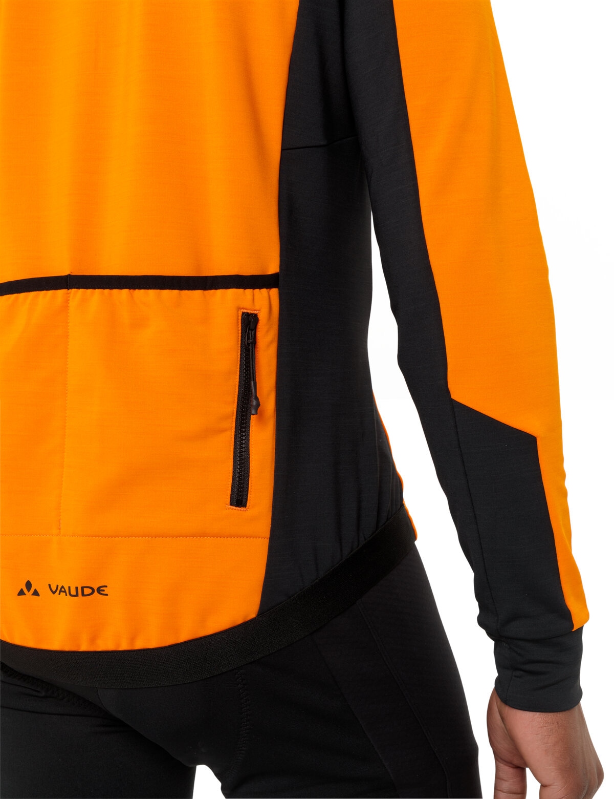 VAUDE Radtrikot »MEN'S KURO HALFZIP LS TRICOT«, Fahrradshirt
