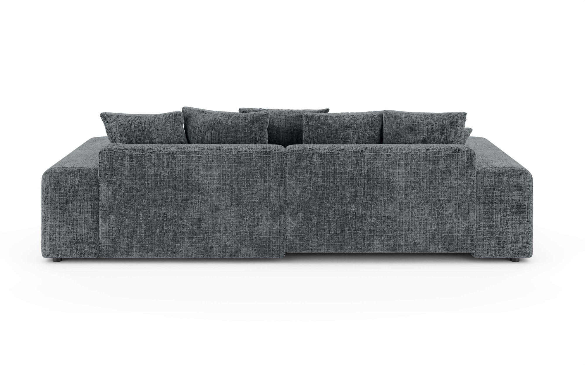 Home affaire Ecksofa »LAKESIDE mit Bettfunktion und Bettkasten, B/T/H 257/166/84 cm«, L-Form, Recamiere beidseitig montierbar, mit Wellenunterfederung