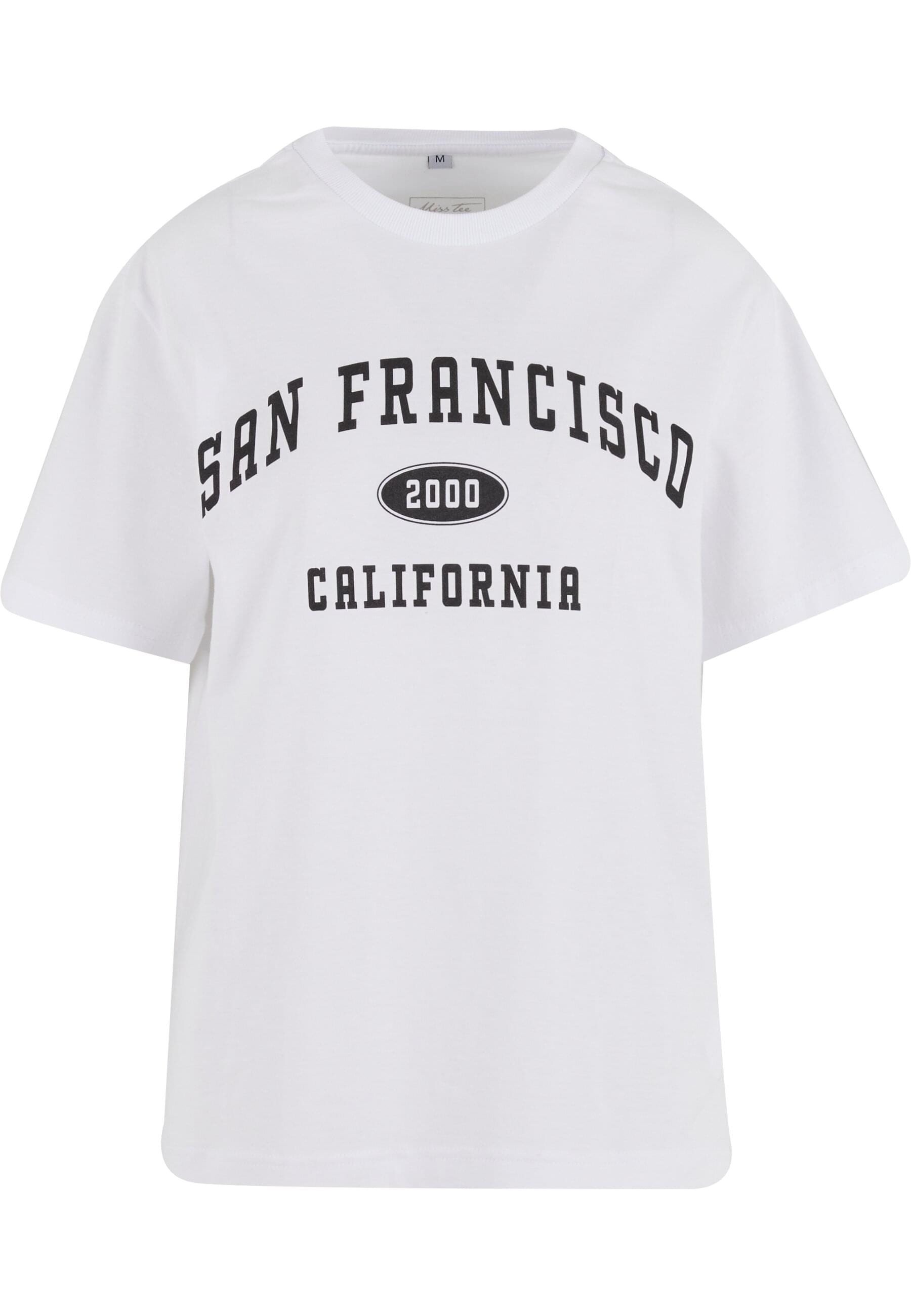 Miss Tee T-Shirt »Miss Tee San Francisco City Wording Tee«, (1 tlg.)