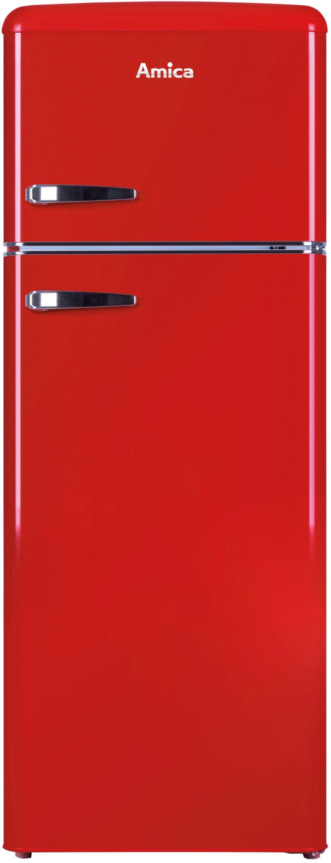 Amica Kühl-/Gefrierkombination "DTR 374 190 R" 144 cm hoch 55 cm breit günstig online kaufen