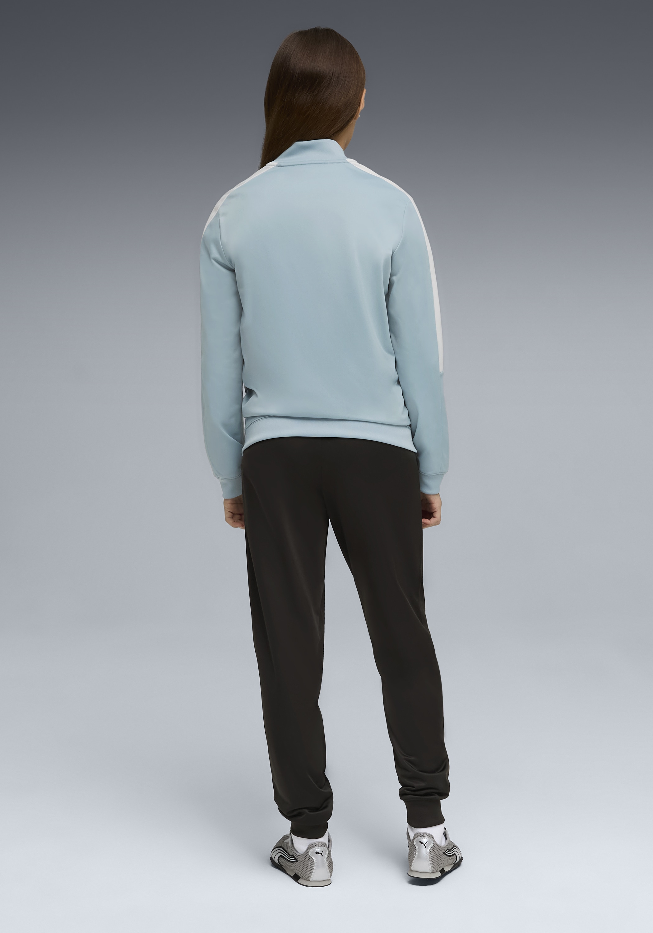 PUMA Trainingsanzug »POLY BASEBALL SUIT G« 2 tlg. 2-teilig, mit Stehkragen, mit elastischem Bund
