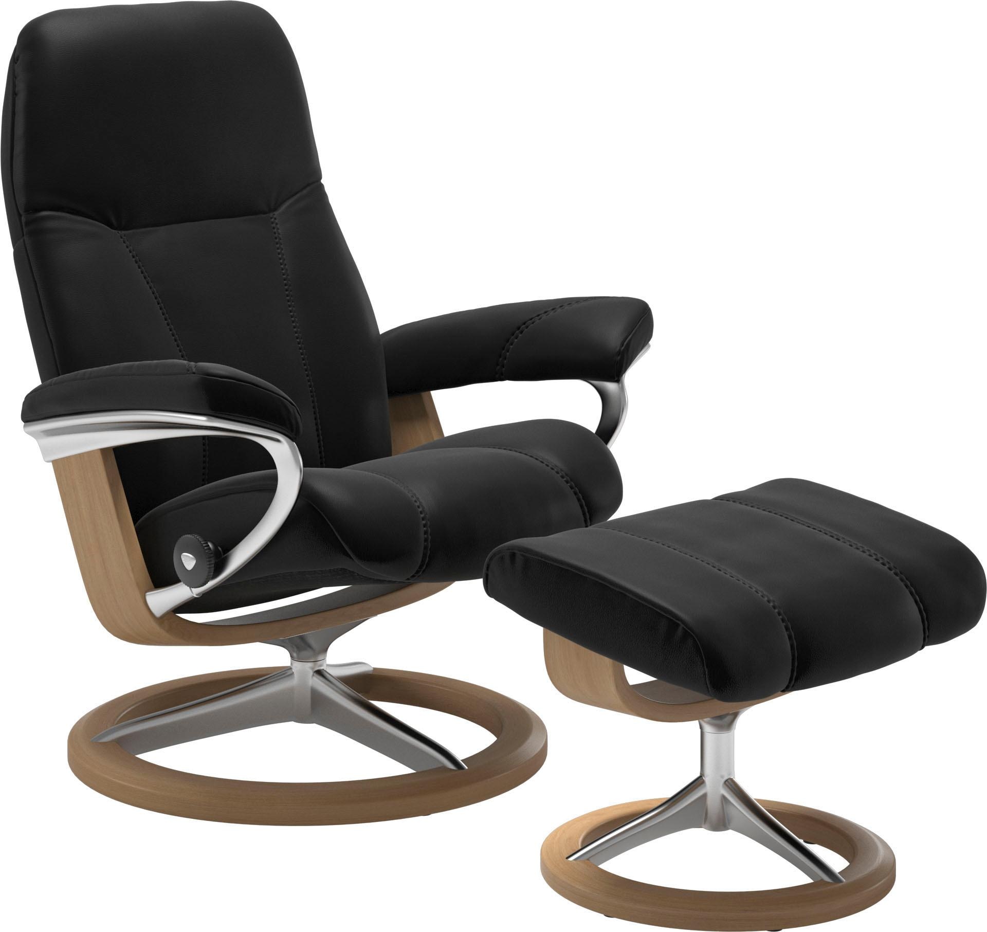 Stressless Relaxsessel "Consul", (Set, Relaxsessel mit Hocker), mit Hocker, günstig online kaufen