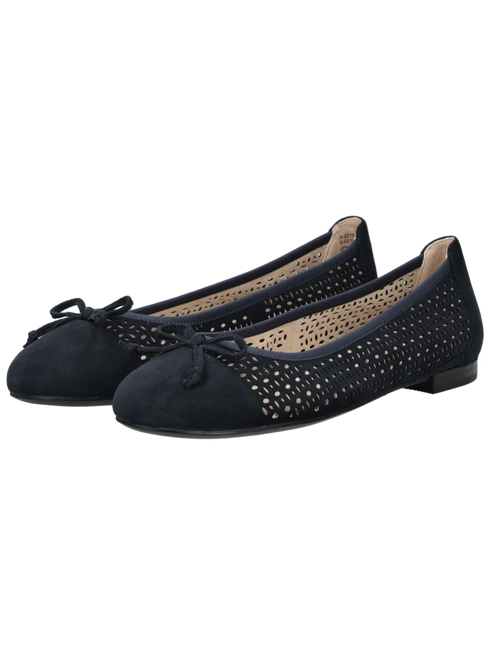 Caprice Ballerinas Suede Leather Blue 36 3