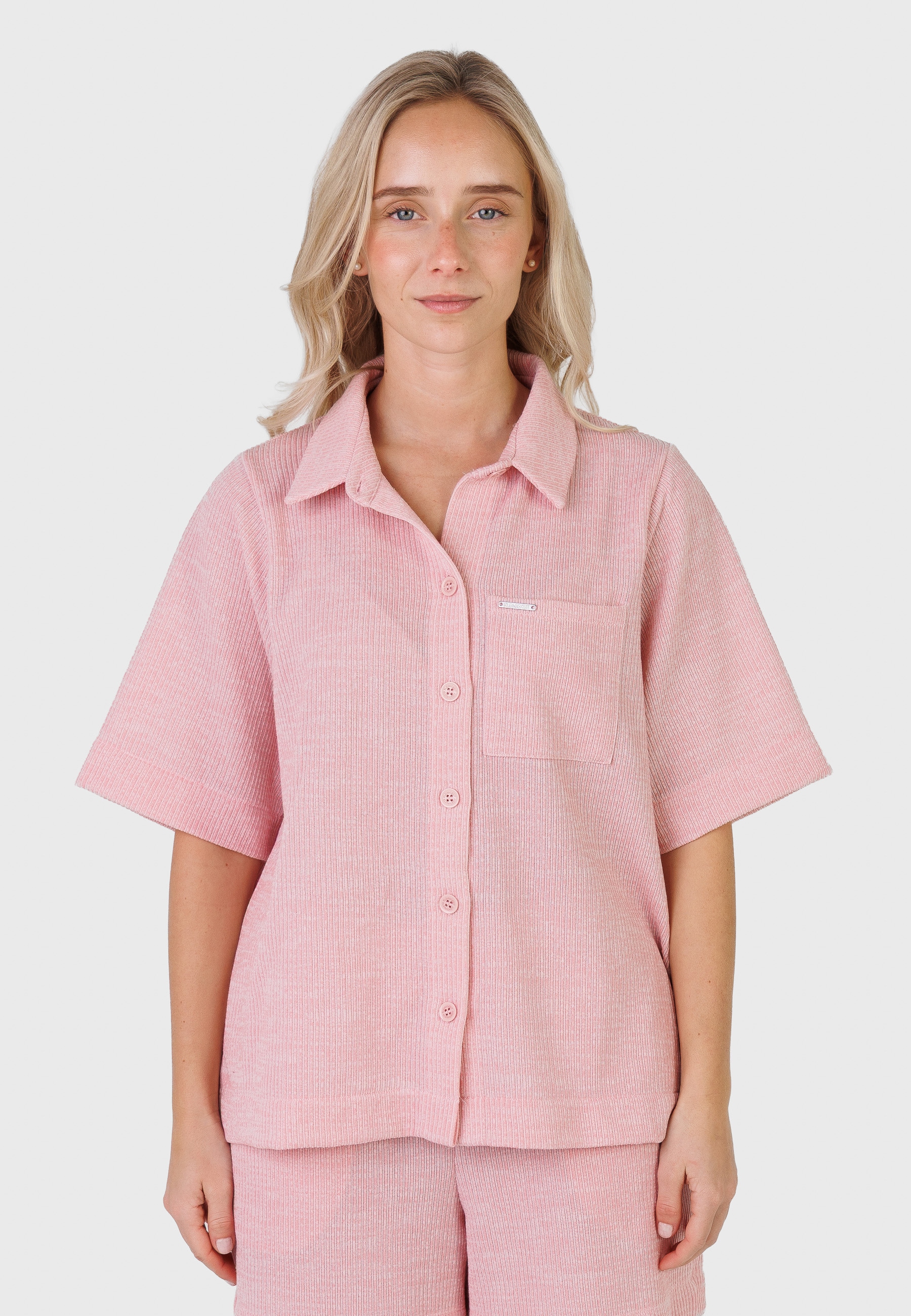 Kleinigkeit Kurzarmshirt »Kleinigkeit Nicki Melange Shirt« 1