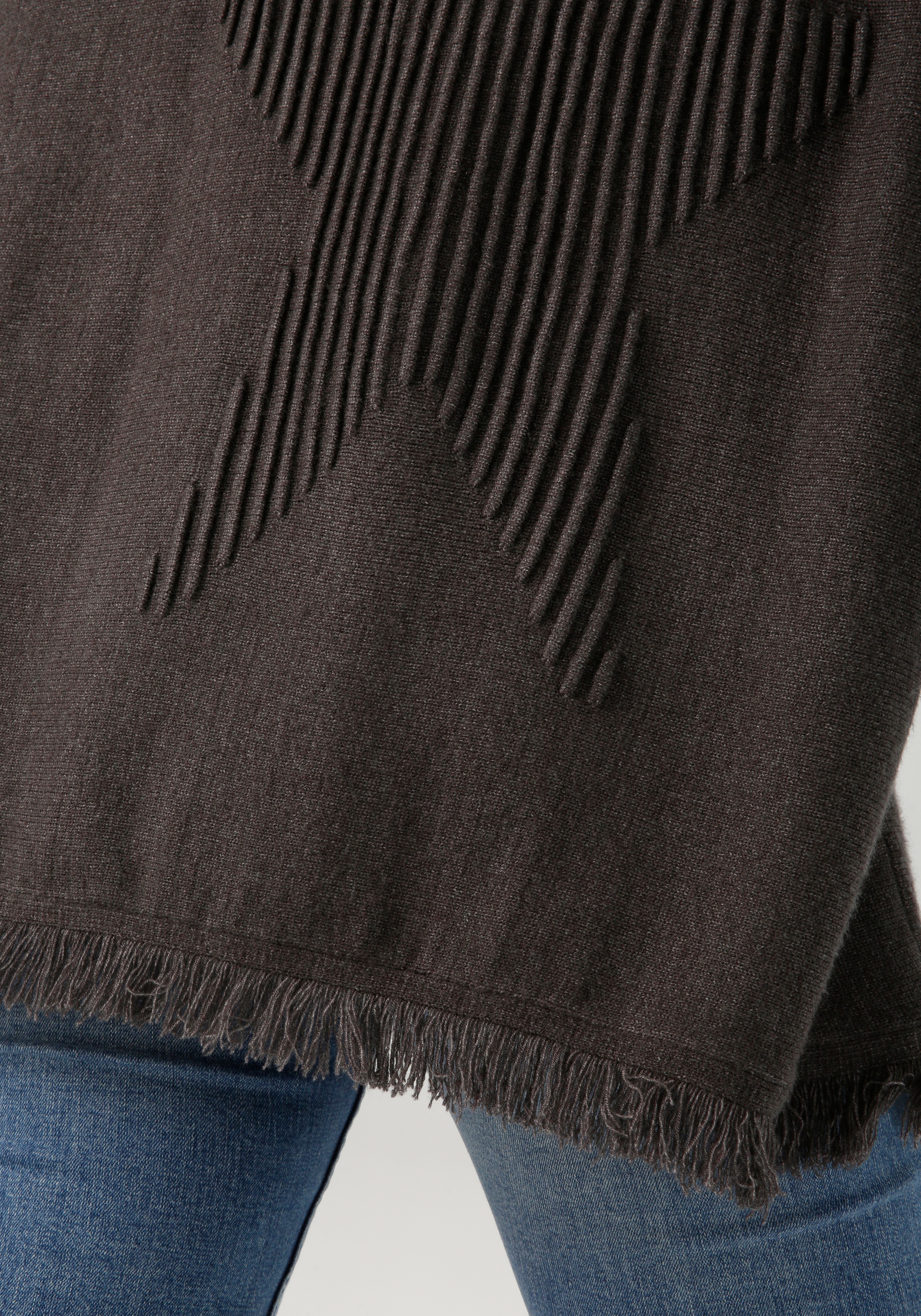 Thumbnail - Aniston CASUAL Strickpullover mit eingestricktem Stern im Rücken - NEUE KOLLEKTION