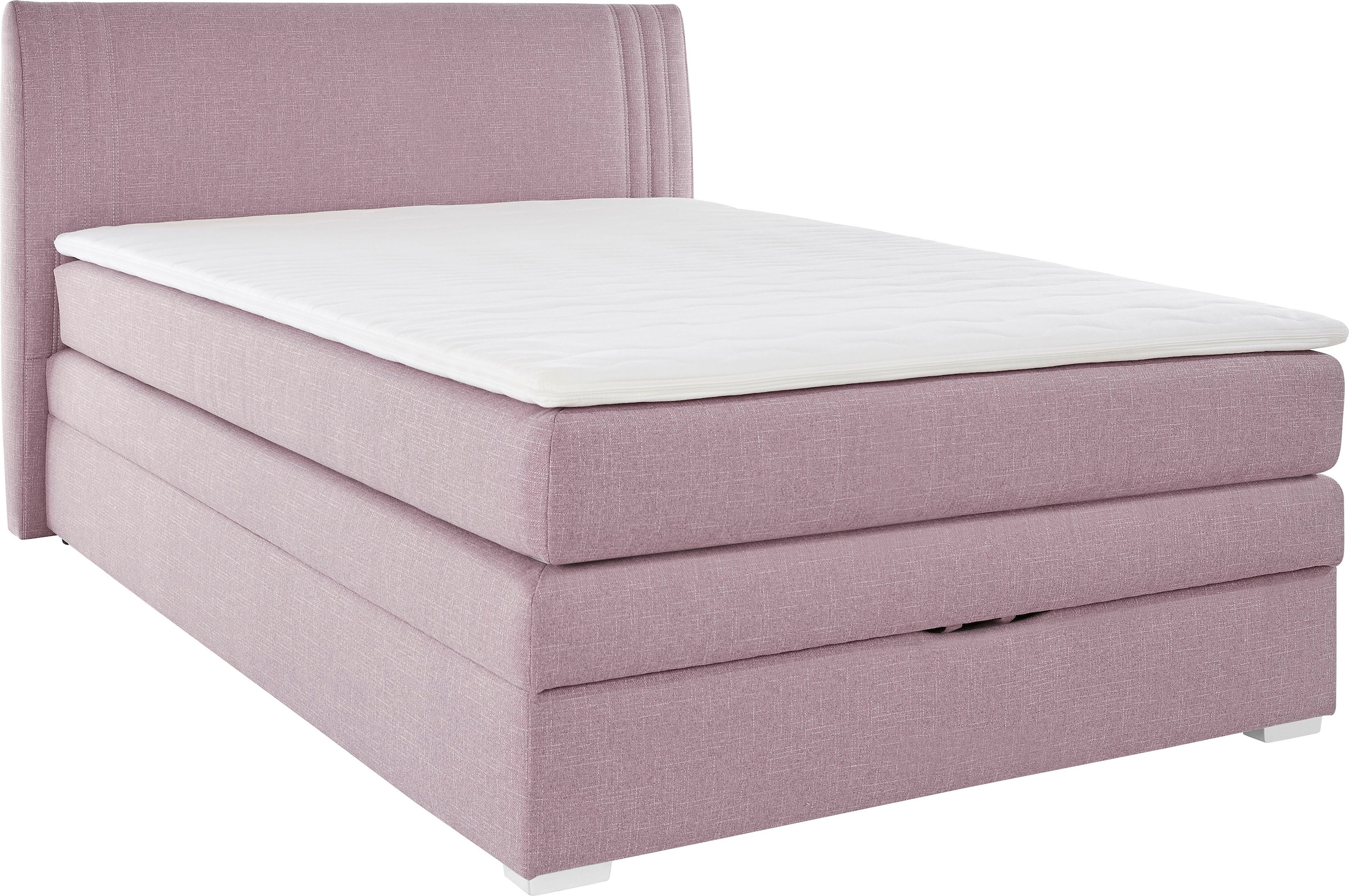 Jockenhöfer Gruppe Boxspringbett Amira, mit Bettkasten und Topper