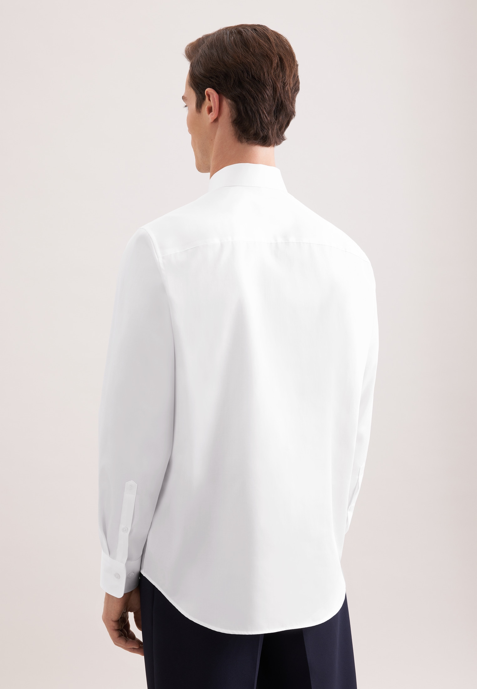 seidensticker Businesshemd »Schwarze Rose« Relaxed 1/1 Kentkragen Uni