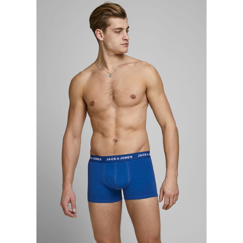 Jack & Jones Trunk »JACBASIC PLAIN TRUNKS 5 PACK«, (Packung, 5 St.)