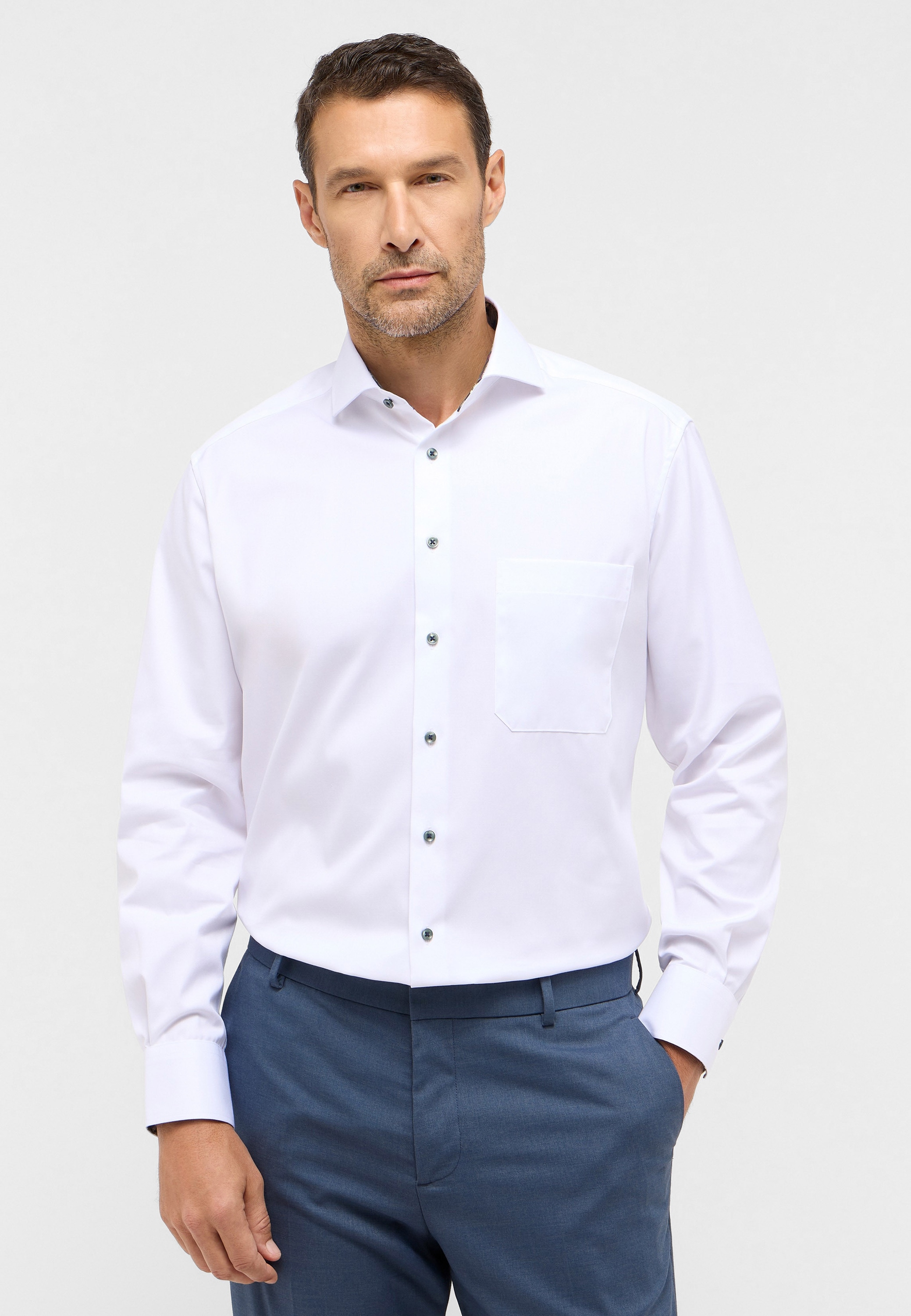 Eterna Langarmhemd "COMFORT FIT", NON IRON (bügelfrei) günstig online kaufen