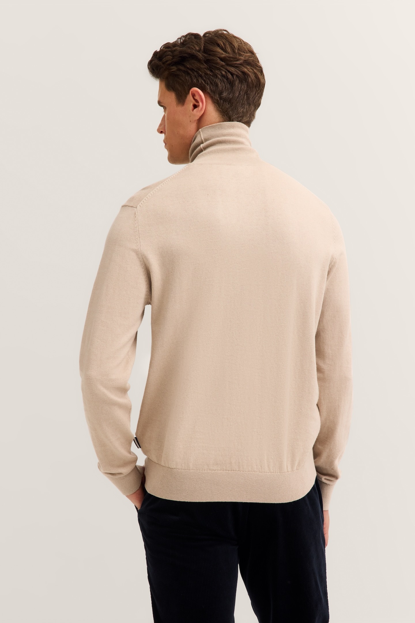 bugatti Rollkragenpullover »Regular Fit«, aus Baumwolle-Kaschmir