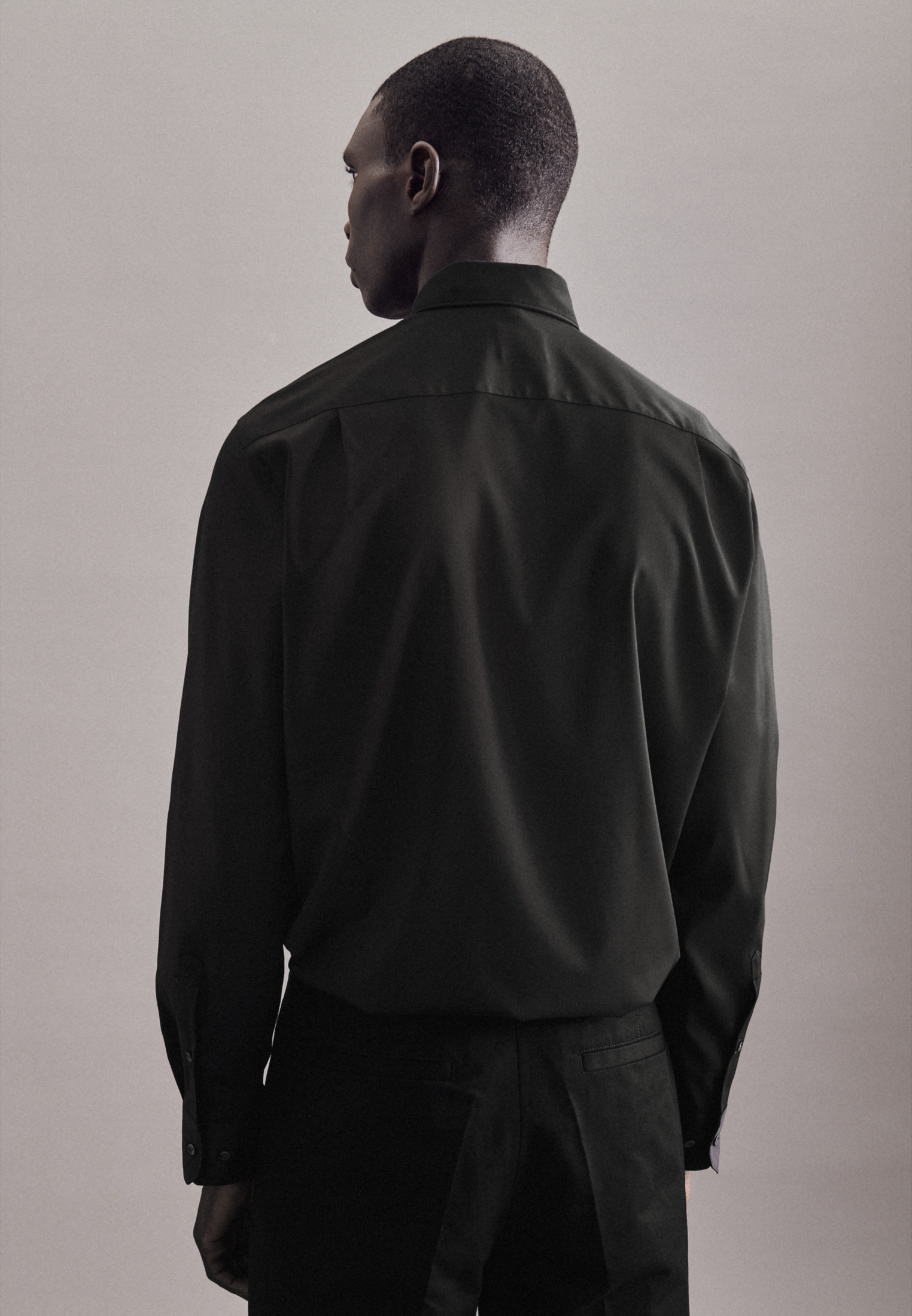 seidensticker Businesshemd "Schwarze Rose" Regular 1/1 Kentkragen Uni günstig online kaufen