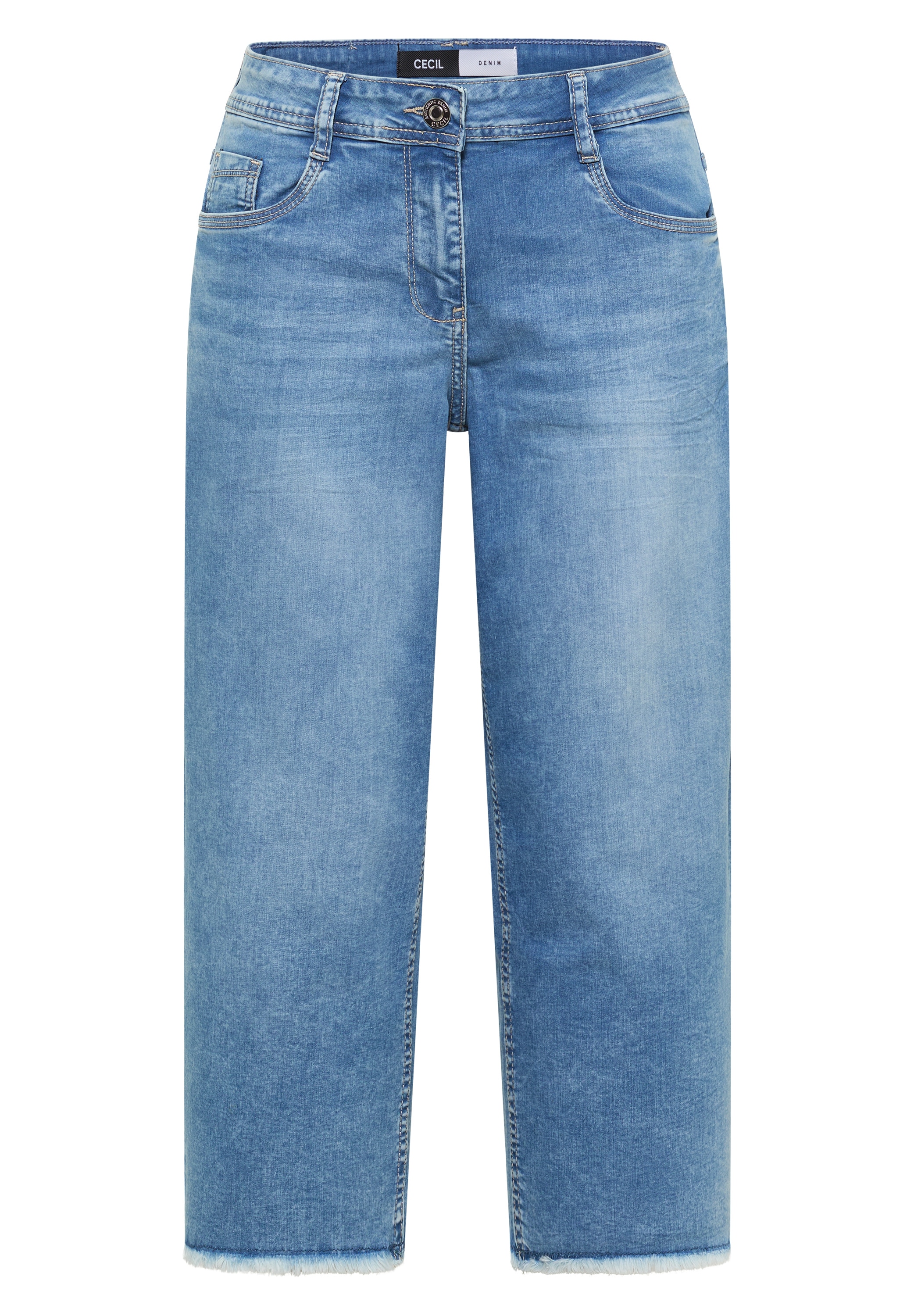 Cecil Loose-fit-Jeans in 3/4-Länge