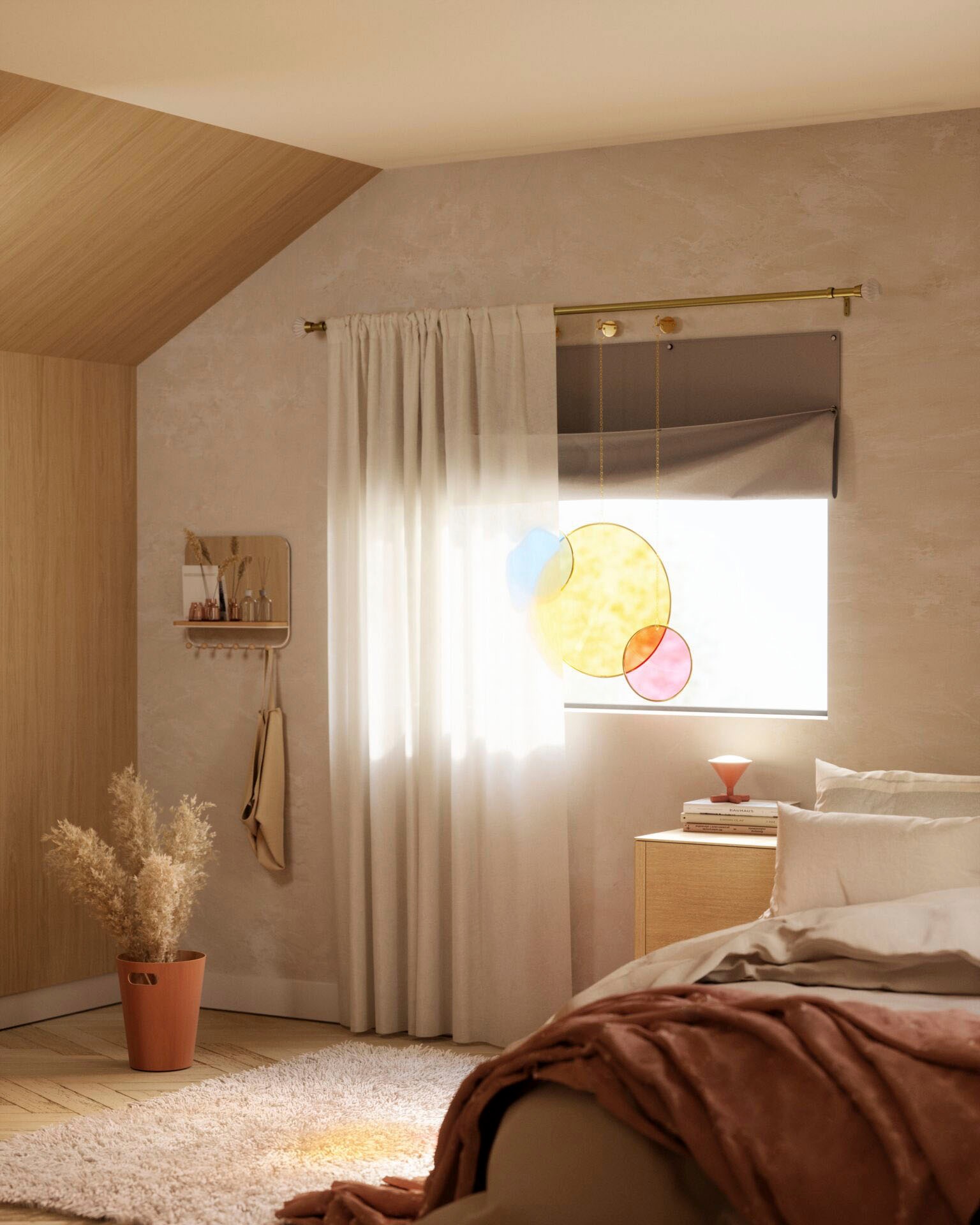 Umbra Dekolicht »Cono Portable Smart Lamp«, Tragbare Matter-kompatible Leuchte im verspielten Design