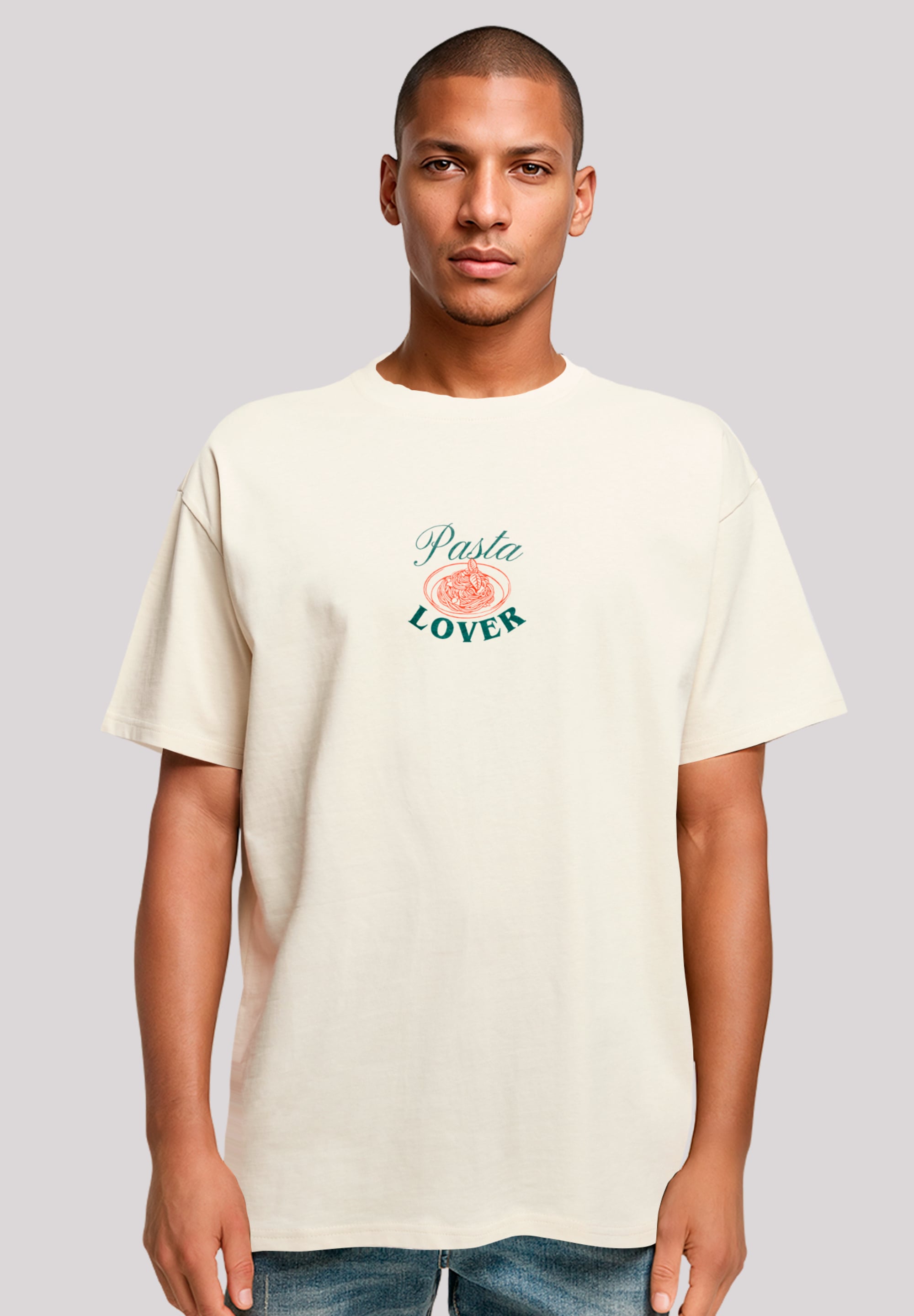 F4NT4STIC T-Shirt »Pasta Lover«, Premium Qualität