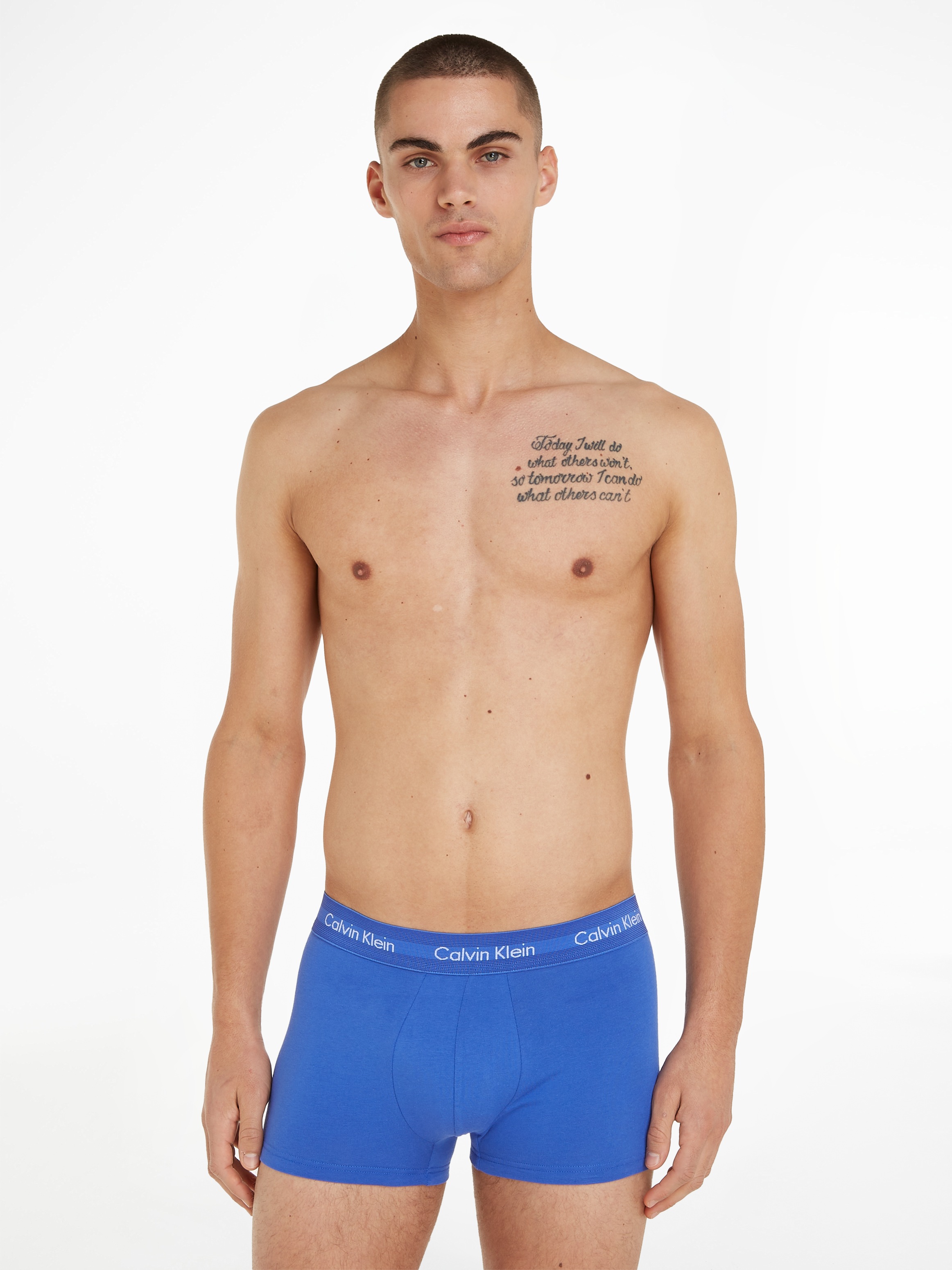 Calvin Klein Underwear Trunk "CK Low Rise Trunk 3 PACK", (3 St.), in blautö günstig online kaufen
