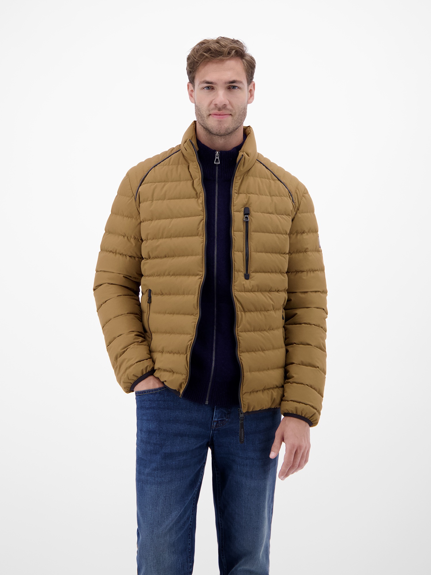LERROS Steppjacke "Light-Weight Herren Steppjacke" ohne Kapuze Wasserabweis günstig online kaufen