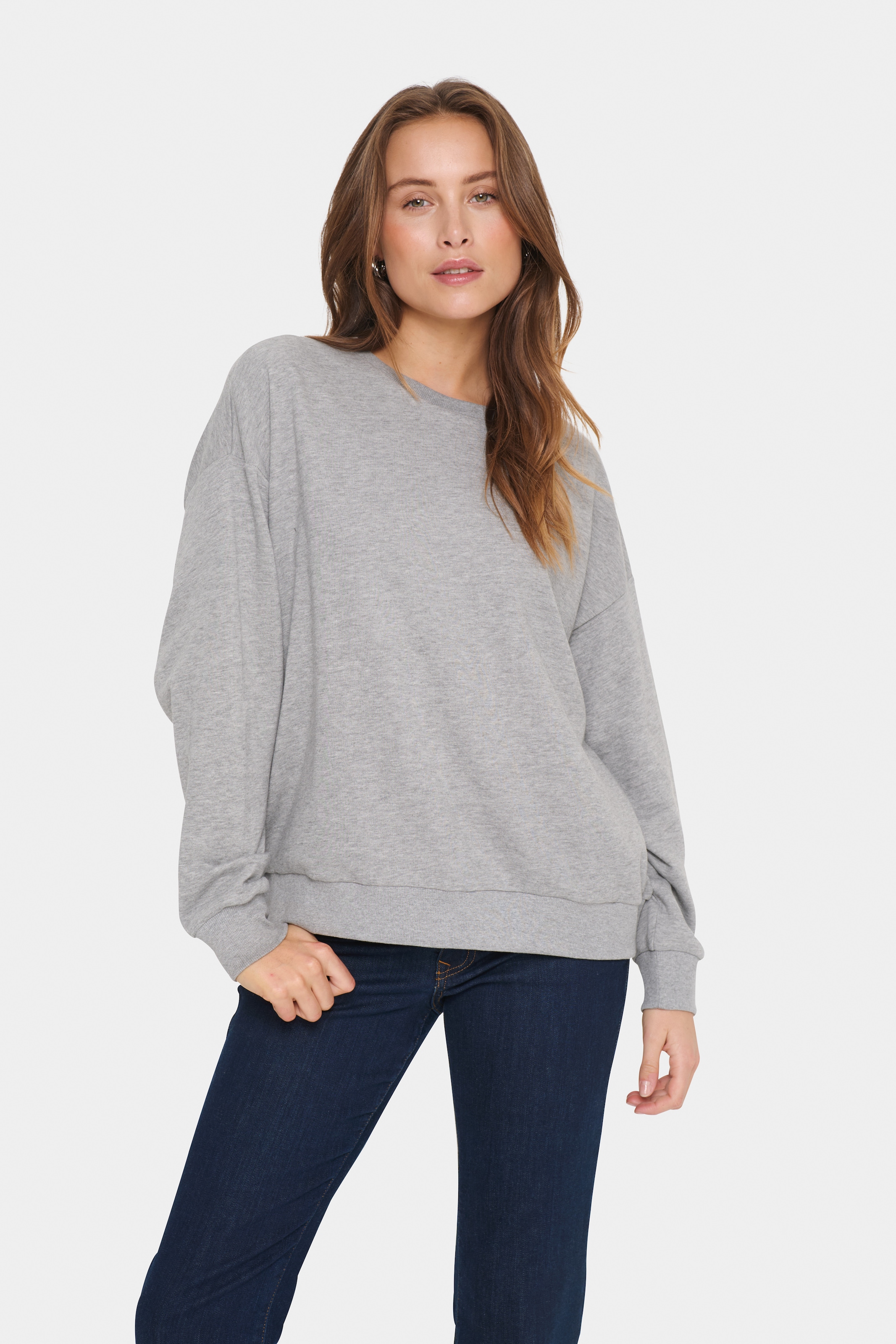 Saint Tropez Sweatshirt "LilaaSZ Sweatshirt" günstig online kaufen