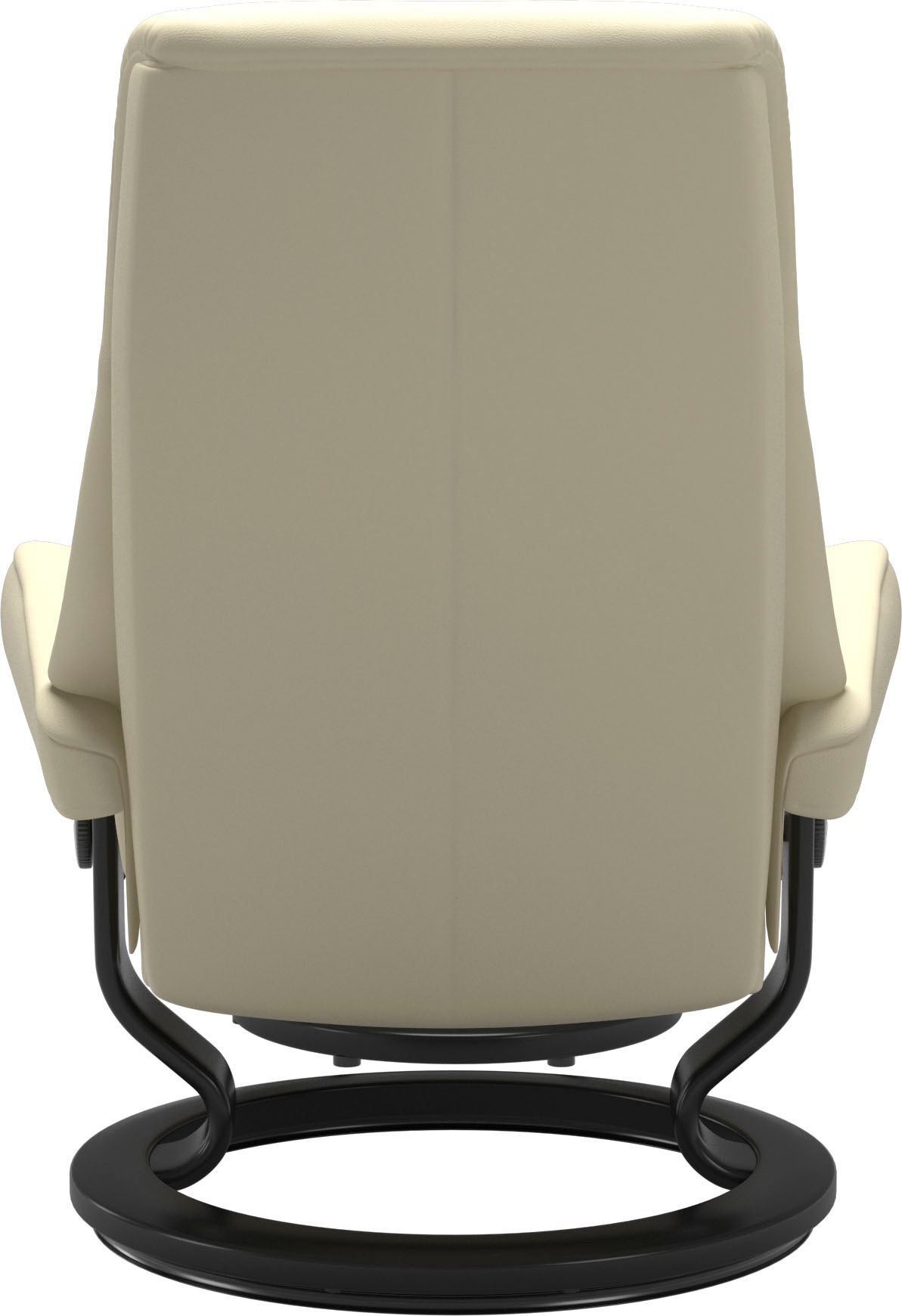 Stressless® Relaxsessel »View«, (Set, Relaxsessel mit Hocker), mit Classic Base, Größe S,Gestell Schwarz